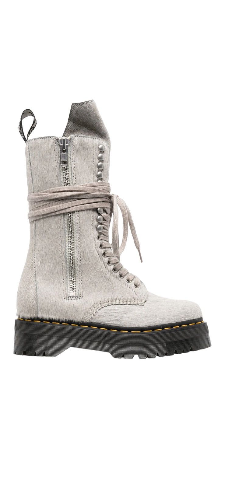 Rick Owens X DR Martens Quad Sole Boots
