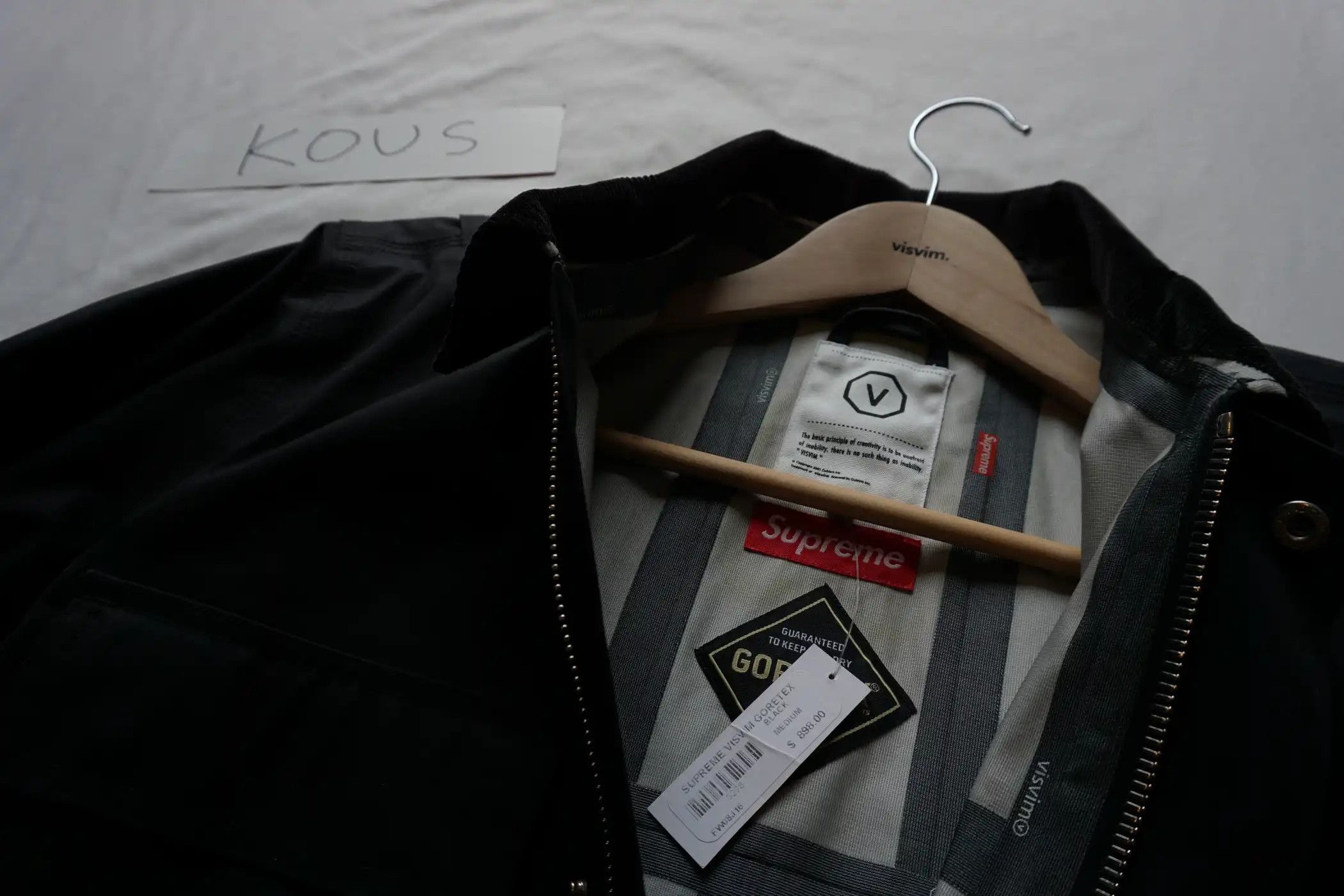 Supreme × Visvim Supreme x Visvim Tradesman Jacket Black Medium Size US M / EU 48-50 / 2 - 2 Thumbnail