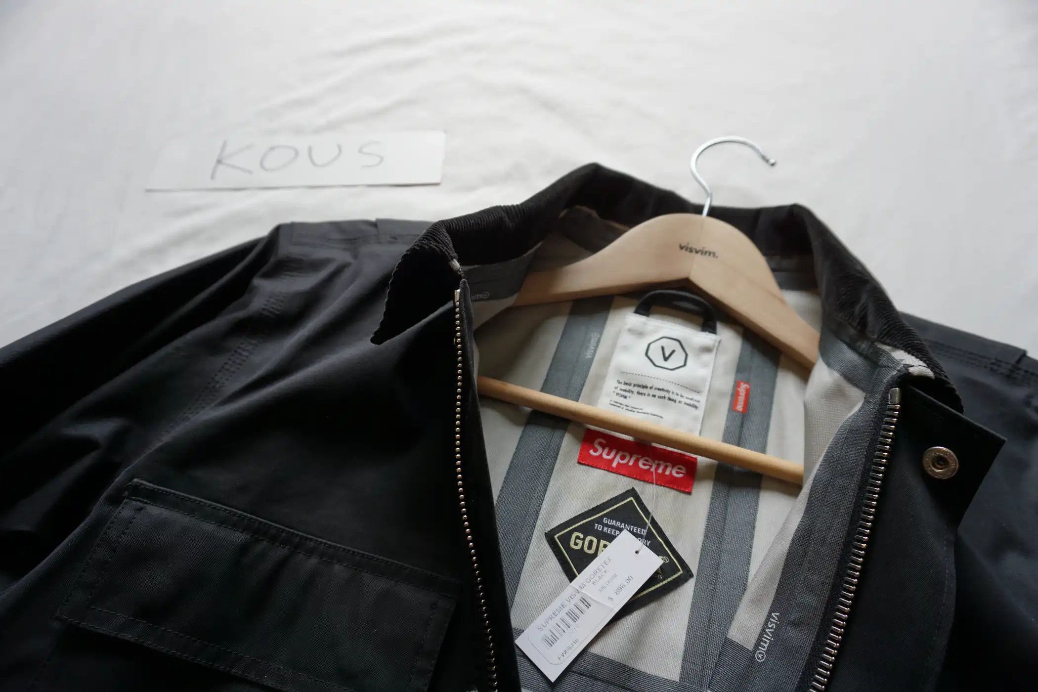 Supreme × Visvim Supreme x Visvim Tradesman Jacket Black Medium Size US M / EU 48-50 / 2 - 4 Thumbnail