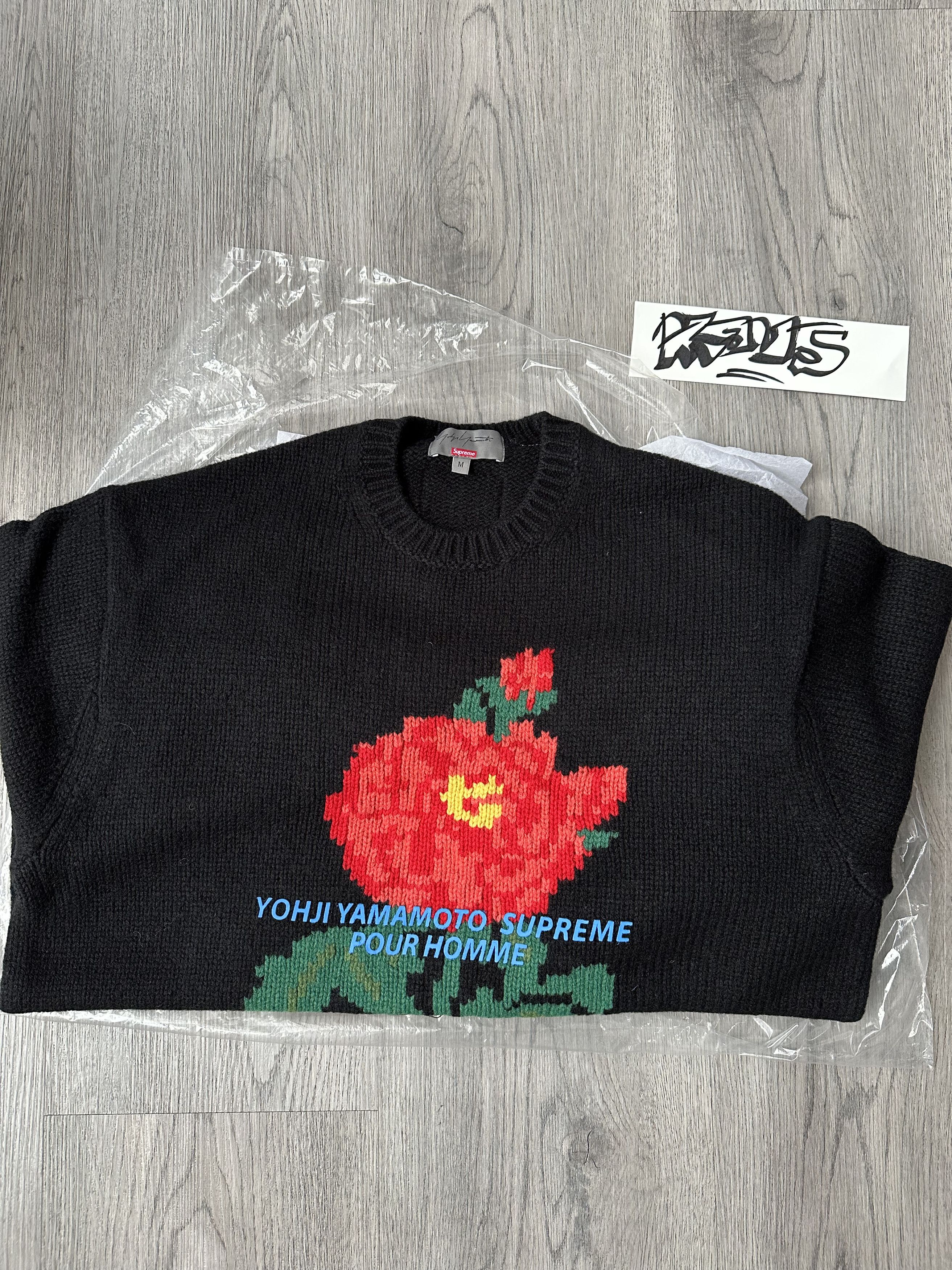 Yohji Yamamoto Supreme Sweater | Grailed