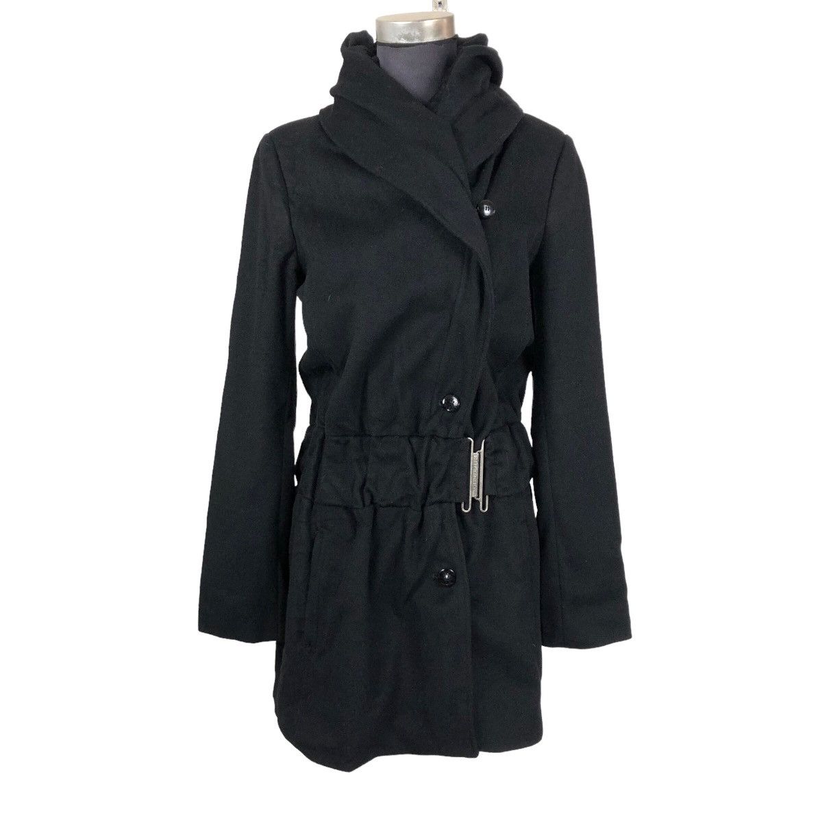 Patrizia Pepe Black hotsell Wool Blend Womens Coat, size 40