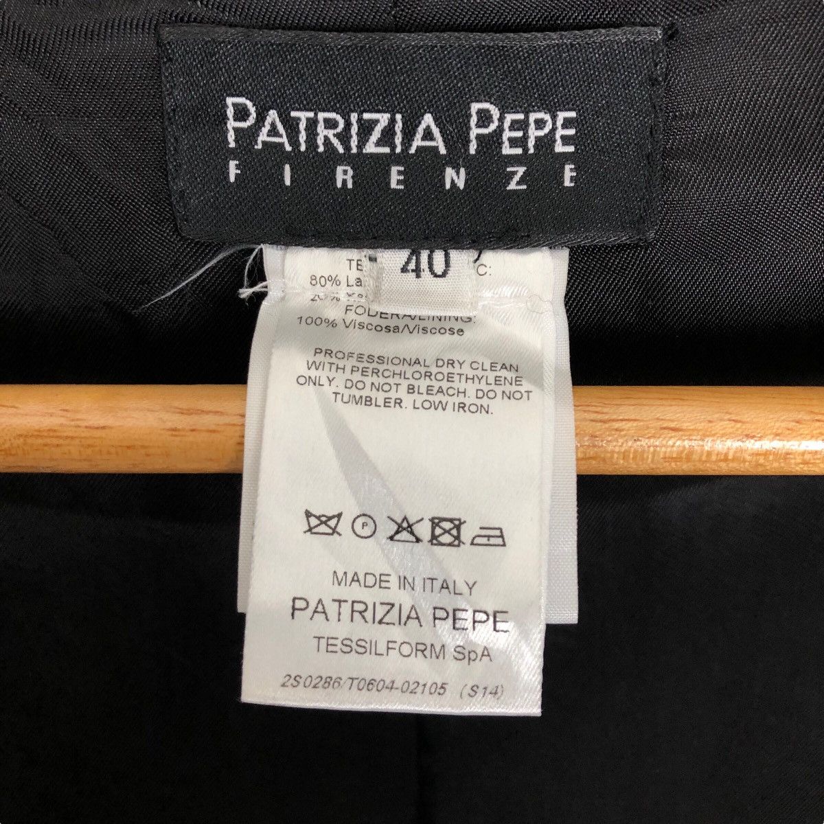 Firenze Patrizia Pepe Firenze Asymmetrical Wool Coat Shawl Collar Size S / US 4 / IT 40 - 15 Thumbnail