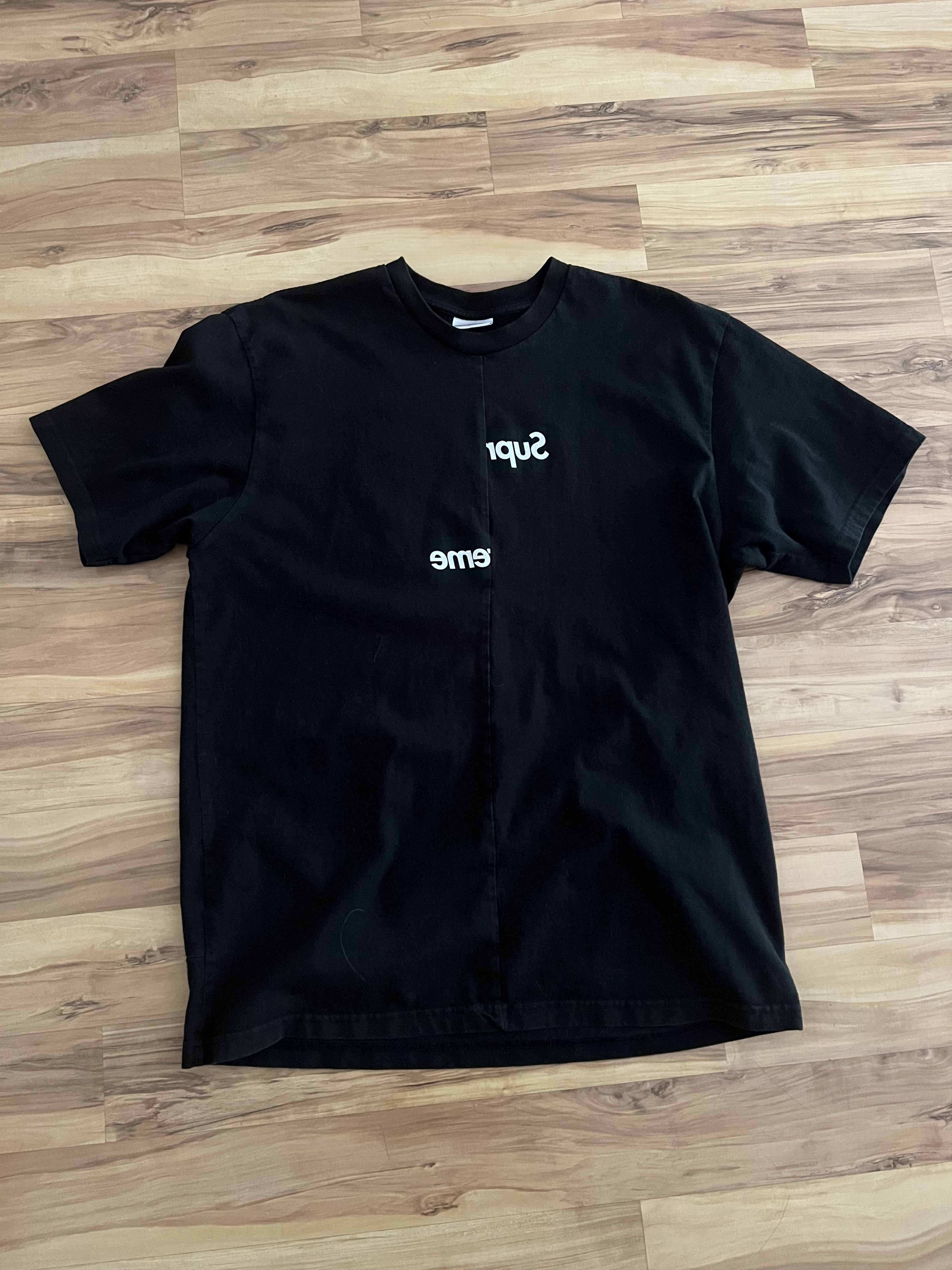 Supreme cdg 2024 split bogo tee