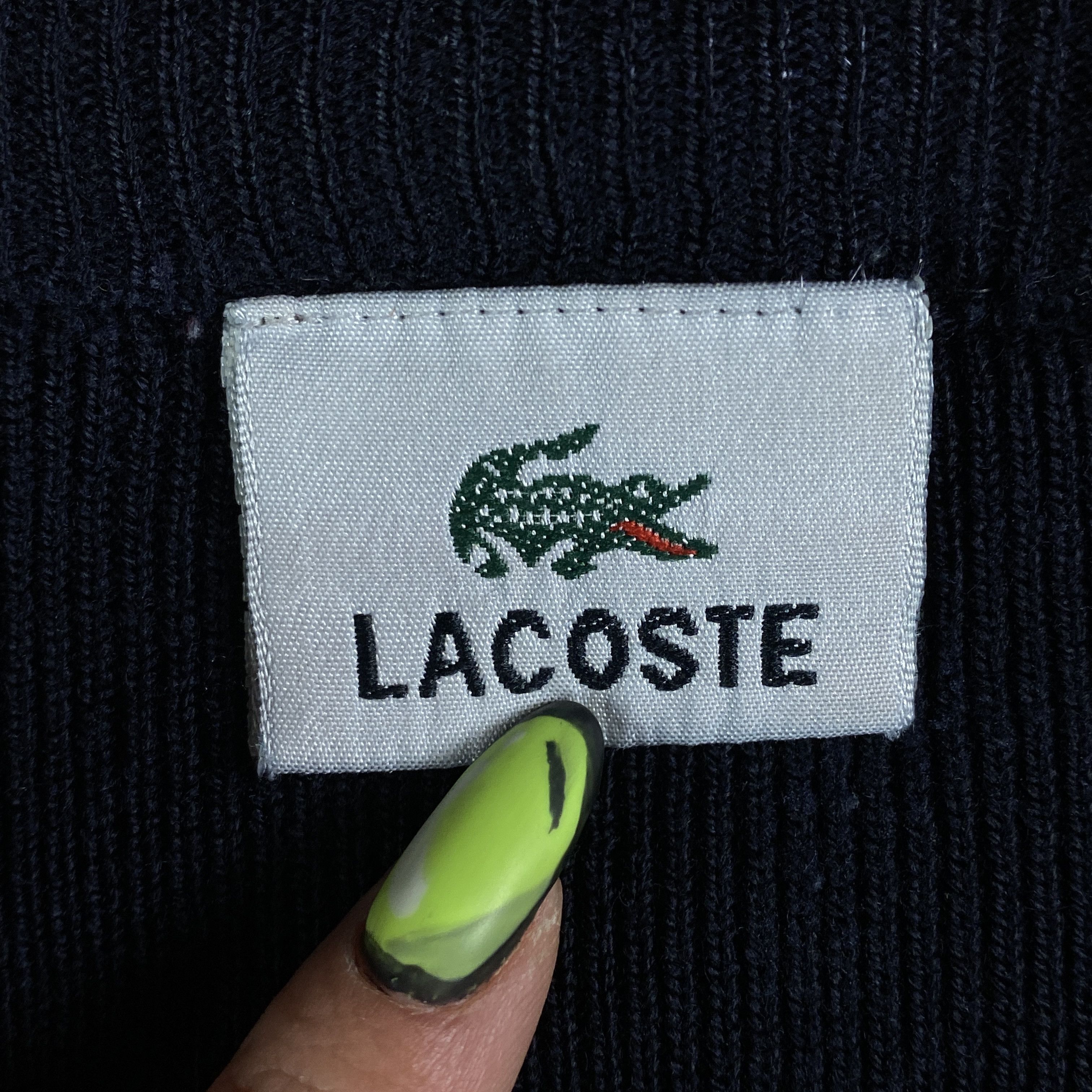 Lacoste × Vintage Mens Sweater Lacoste Vintage Size M Size US M / EU 48-50 / 2 - 4 Thumbnail
