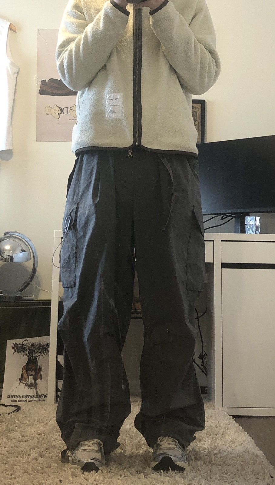 And Wander and wander oversized cargo | Grailed