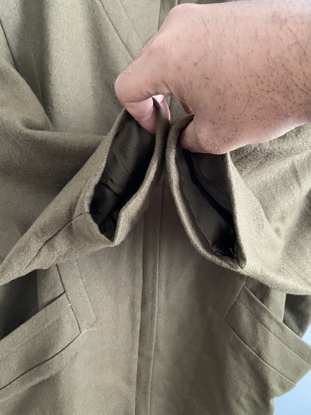 Issey Miyake × Japanese Brand Vintage SANOVA wool batwing Jacket design Issey miyake style Size US L / EU 52-54 / 3 - 9 Thumbnail