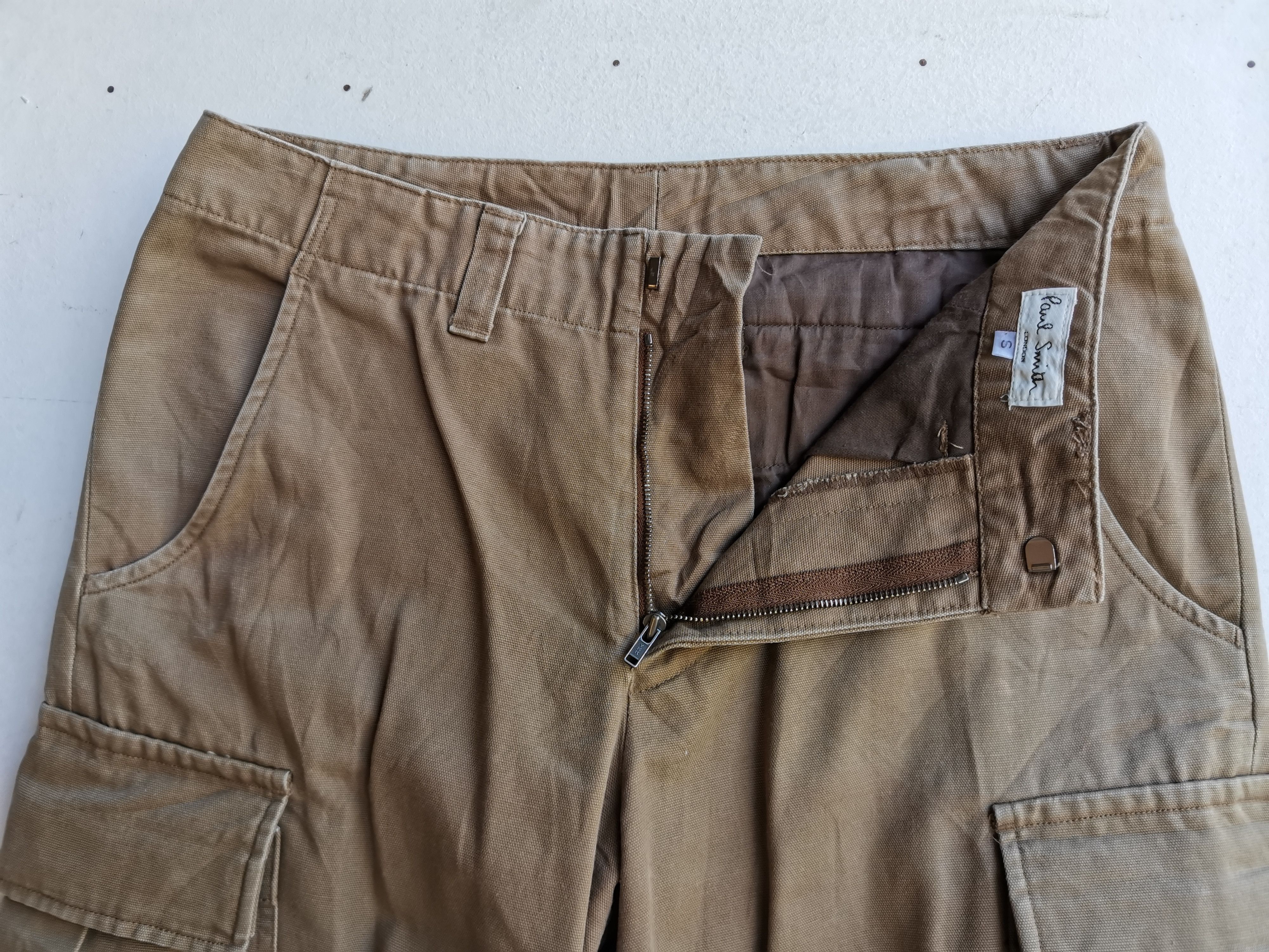 Paul Smith Rare Paul Smith Tactical Cargo Multipocket Pants Size US 29 - 2 Thumbnail