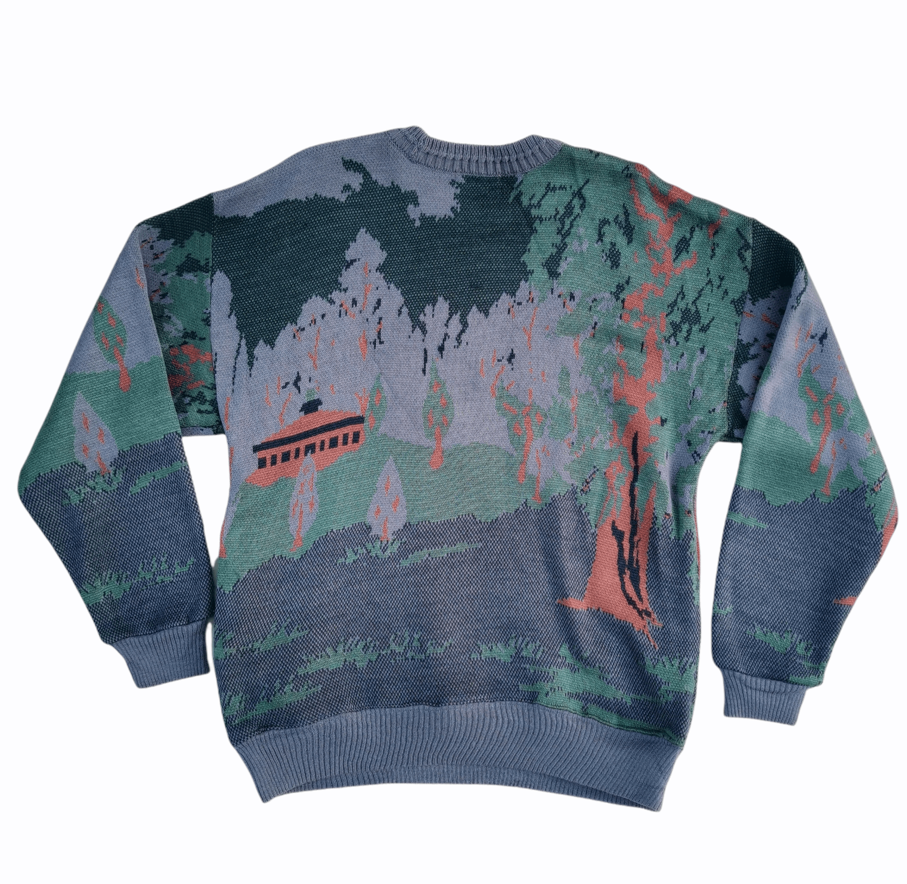 Aran Isles Knitwear × Homespun Knitwear × Other Vintage Joseph Myerchin Over Print Knitwear Size US M / EU 48-50 / 2 - 2 Thumbnail