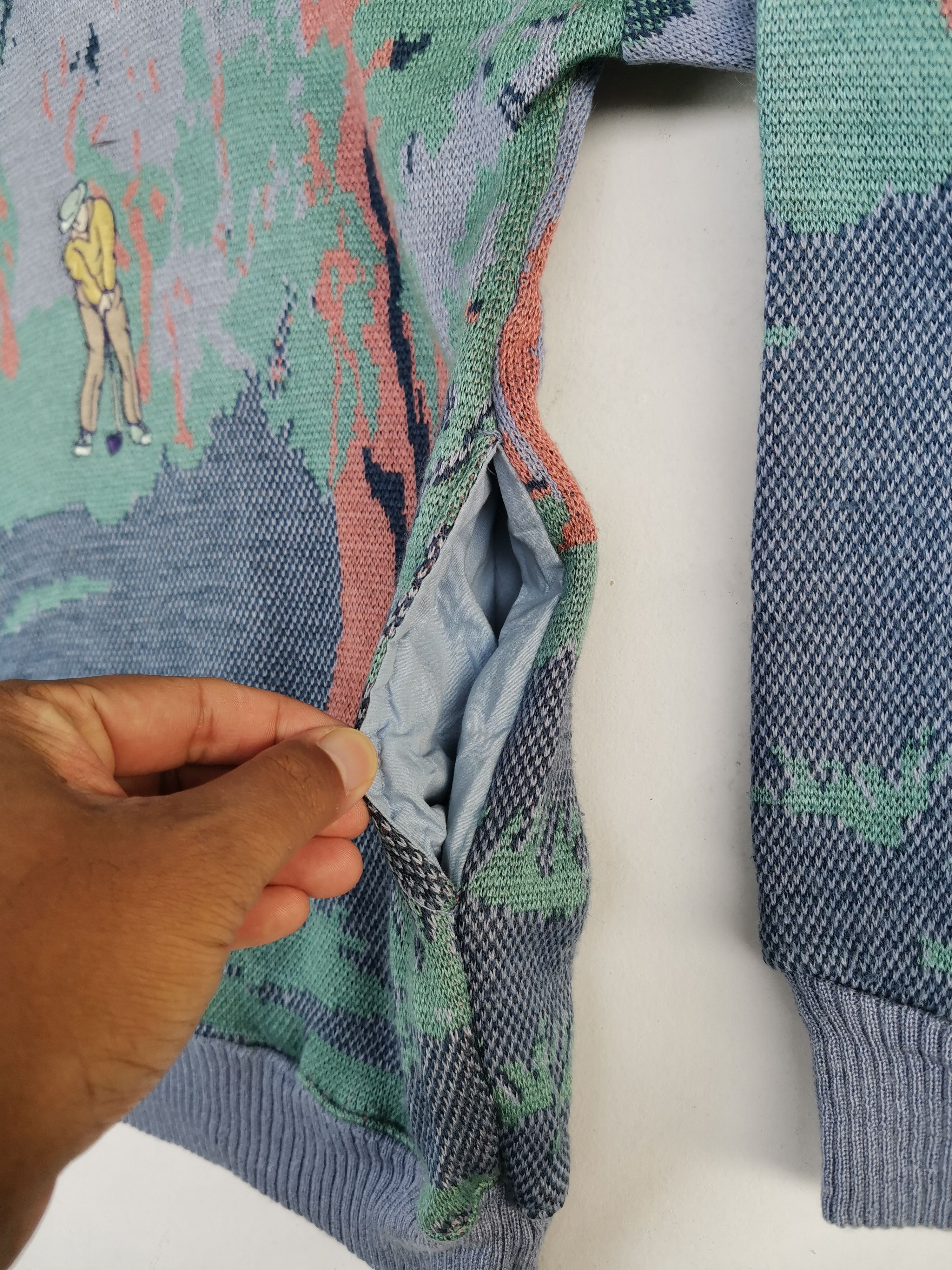 Aran Isles Knitwear × Homespun Knitwear × Other Vintage Joseph Myerchin Over Print Knitwear Size US M / EU 48-50 / 2 - 11 Thumbnail