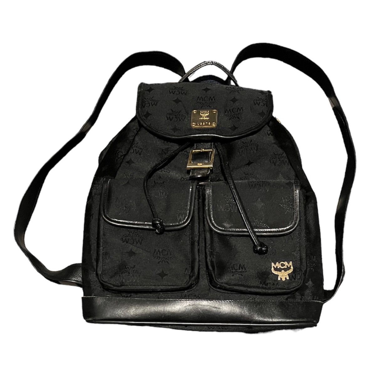 MCM MONOGRAM BACKPACK RARE
