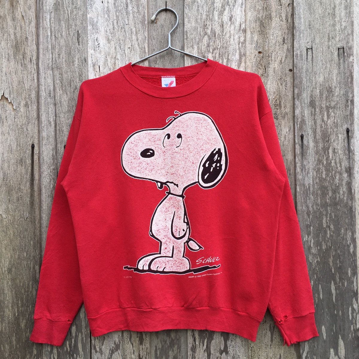 Vintage Vintage 80s Snoopy Sweatshirt Size US M / EU 48-50 / 2 - 1 Thumbnail