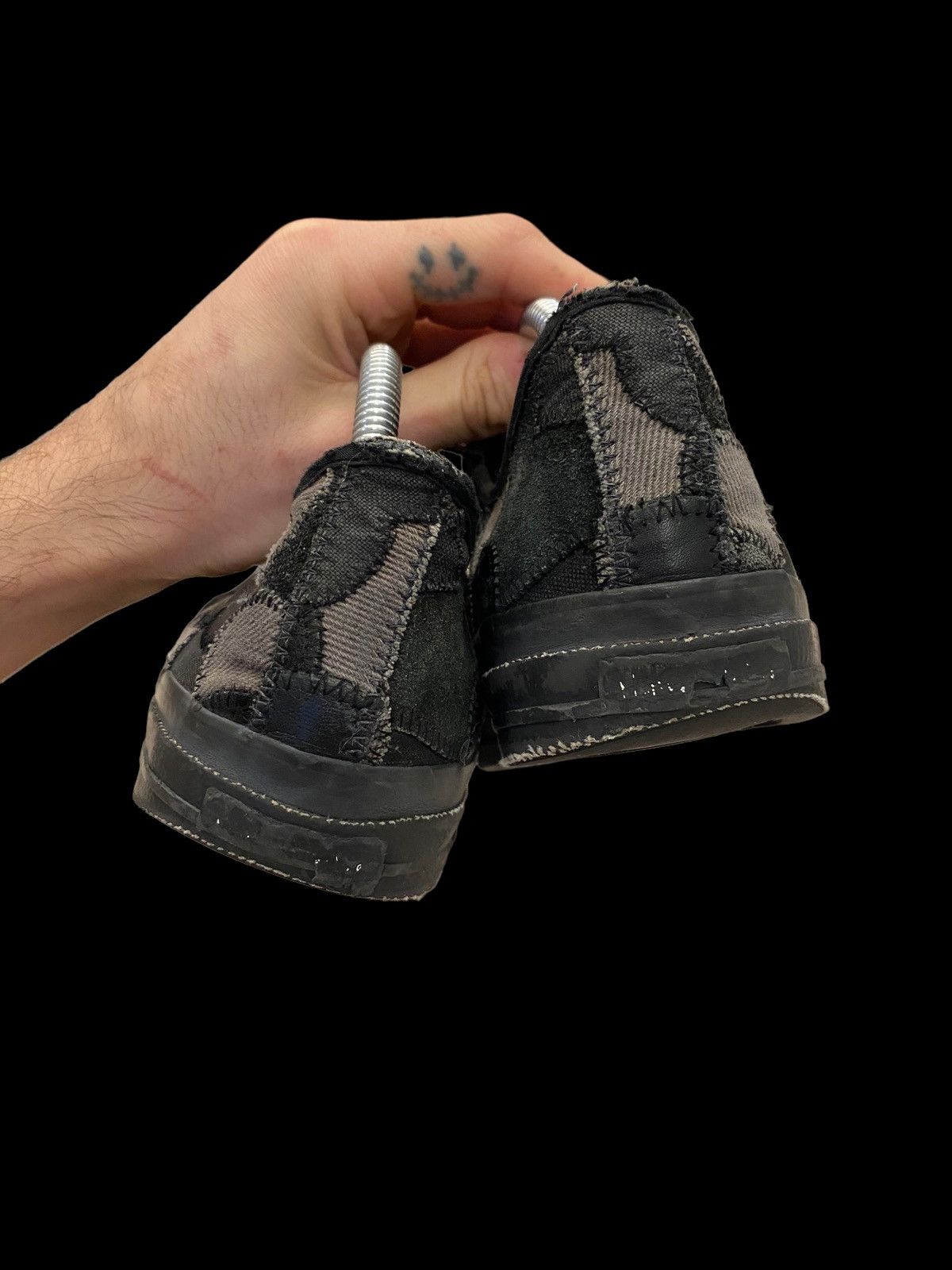 Number (N)ine NUMBER (N)INE “TOUCH ME IM SICK” AW 2003 CRYING HEART SHOES Size US 8 / EU 41 - 8 Thumbnail
