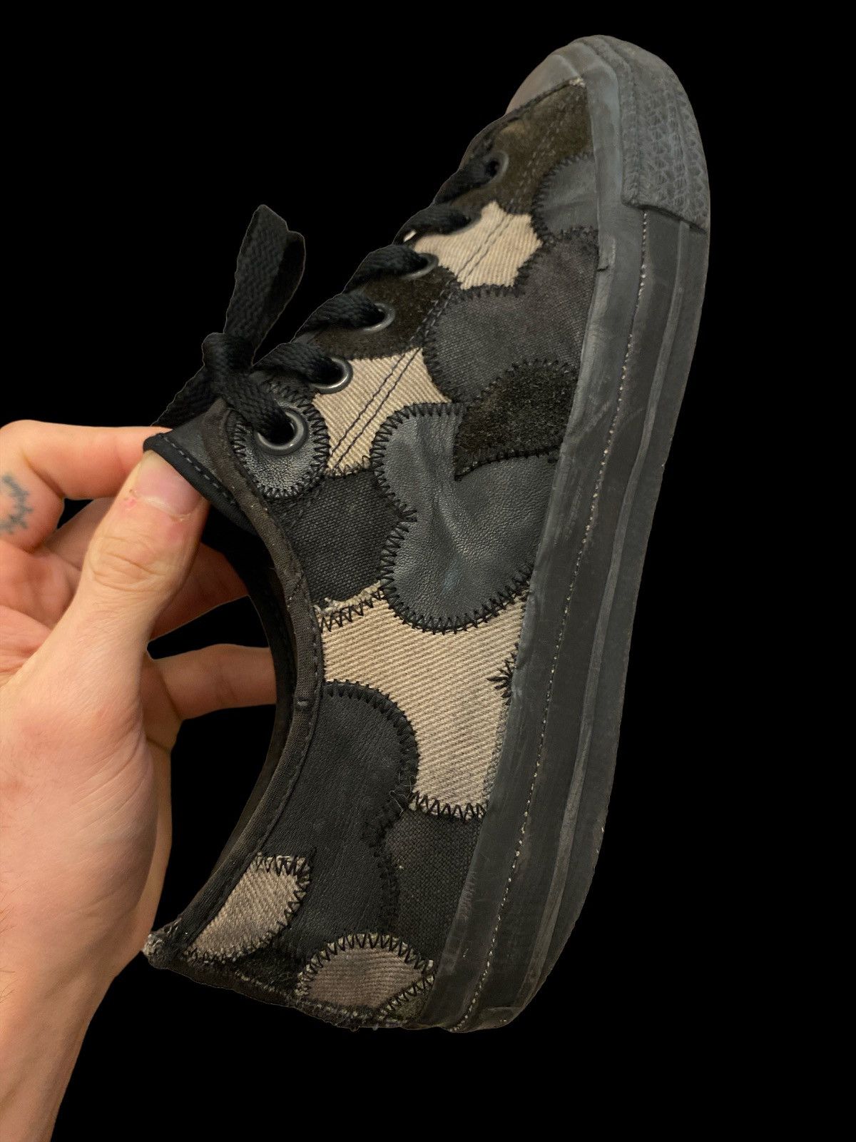 Number (N)ine NUMBER (N)INE “TOUCH ME IM SICK” AW 2003 CRYING HEART SHOES Size US 8 / EU 41 - 20 Thumbnail
