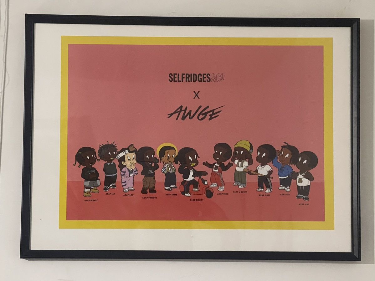 image of Selfridges X Awge Painting in Pink, Men's