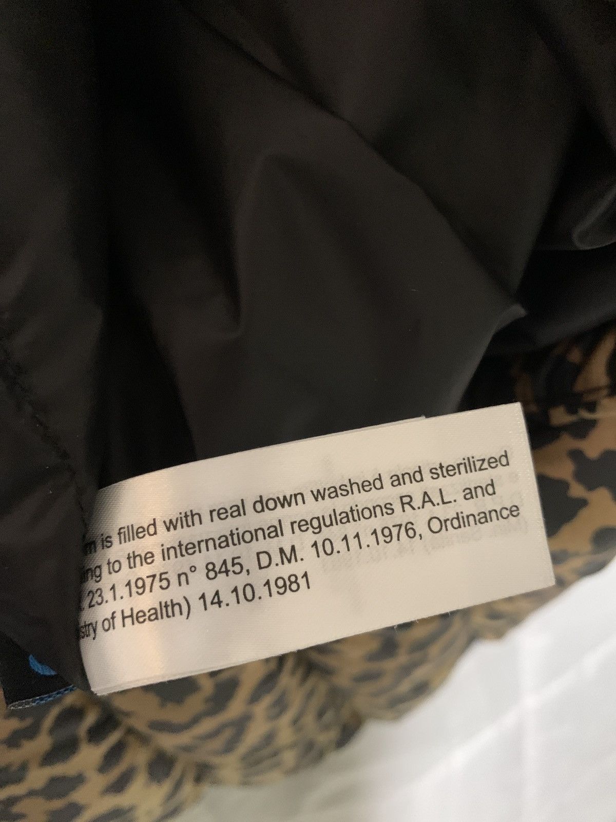 Supreme Supreme Micro-Down Half-Zip Hooded Pullover- Leopard Size US M / EU 48-50 / 2 - 8 Thumbnail