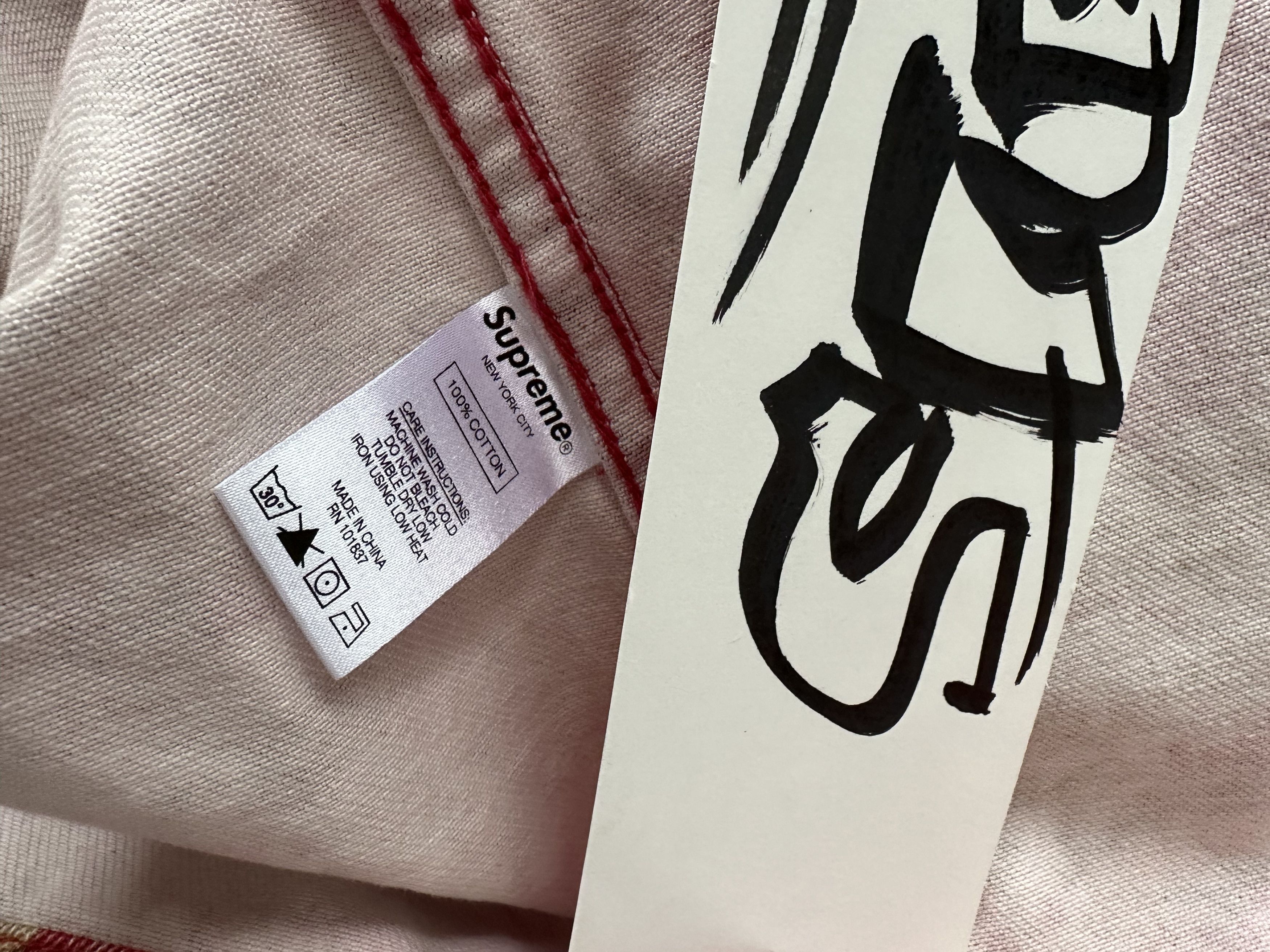 Supreme washed work trench coat floral deals
