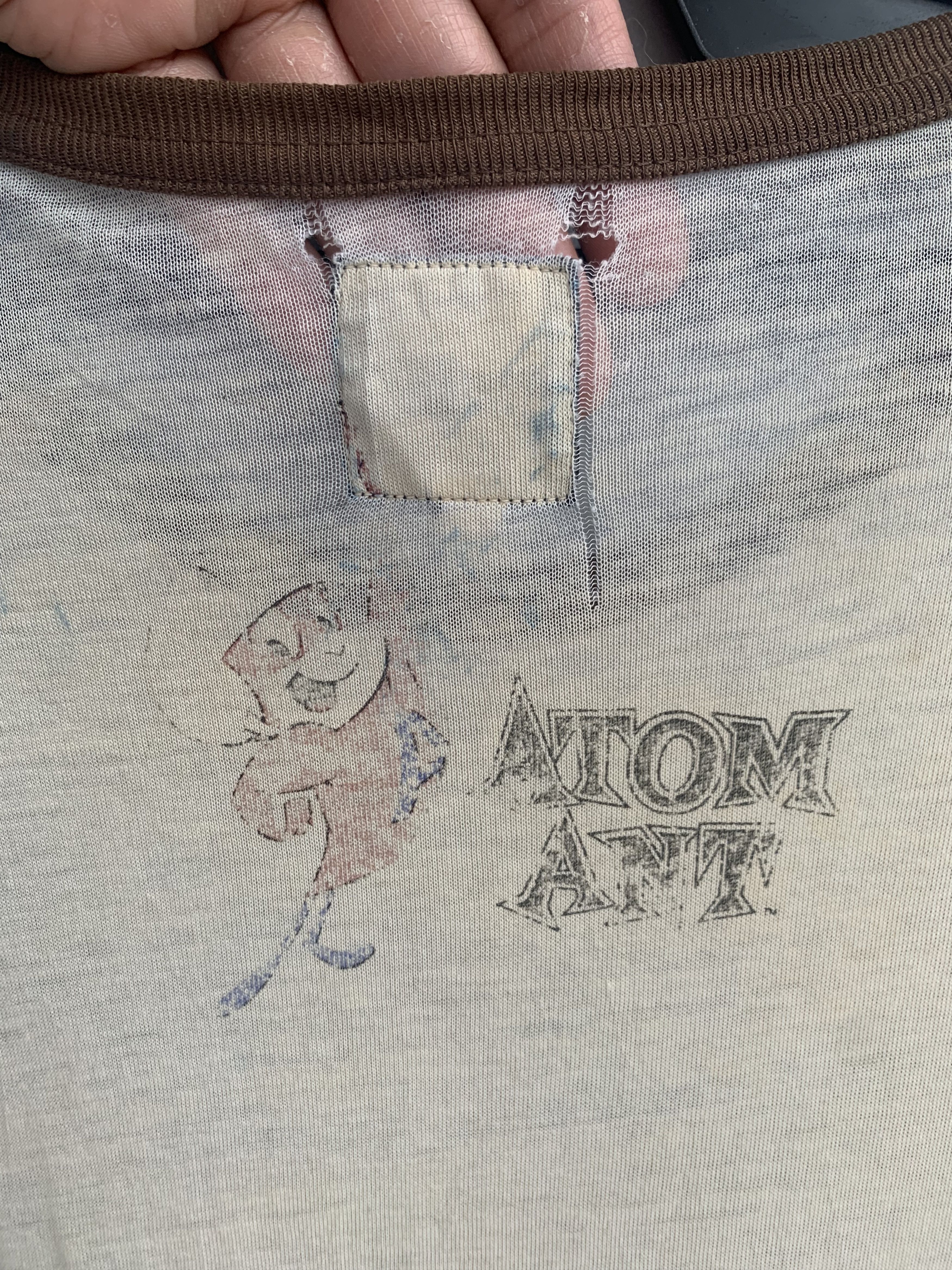 Vintage Hanna Barbera Atom Ant Ringer Vintage T-Shirt Size US M / EU 48-50 / 2 - 5 Thumbnail