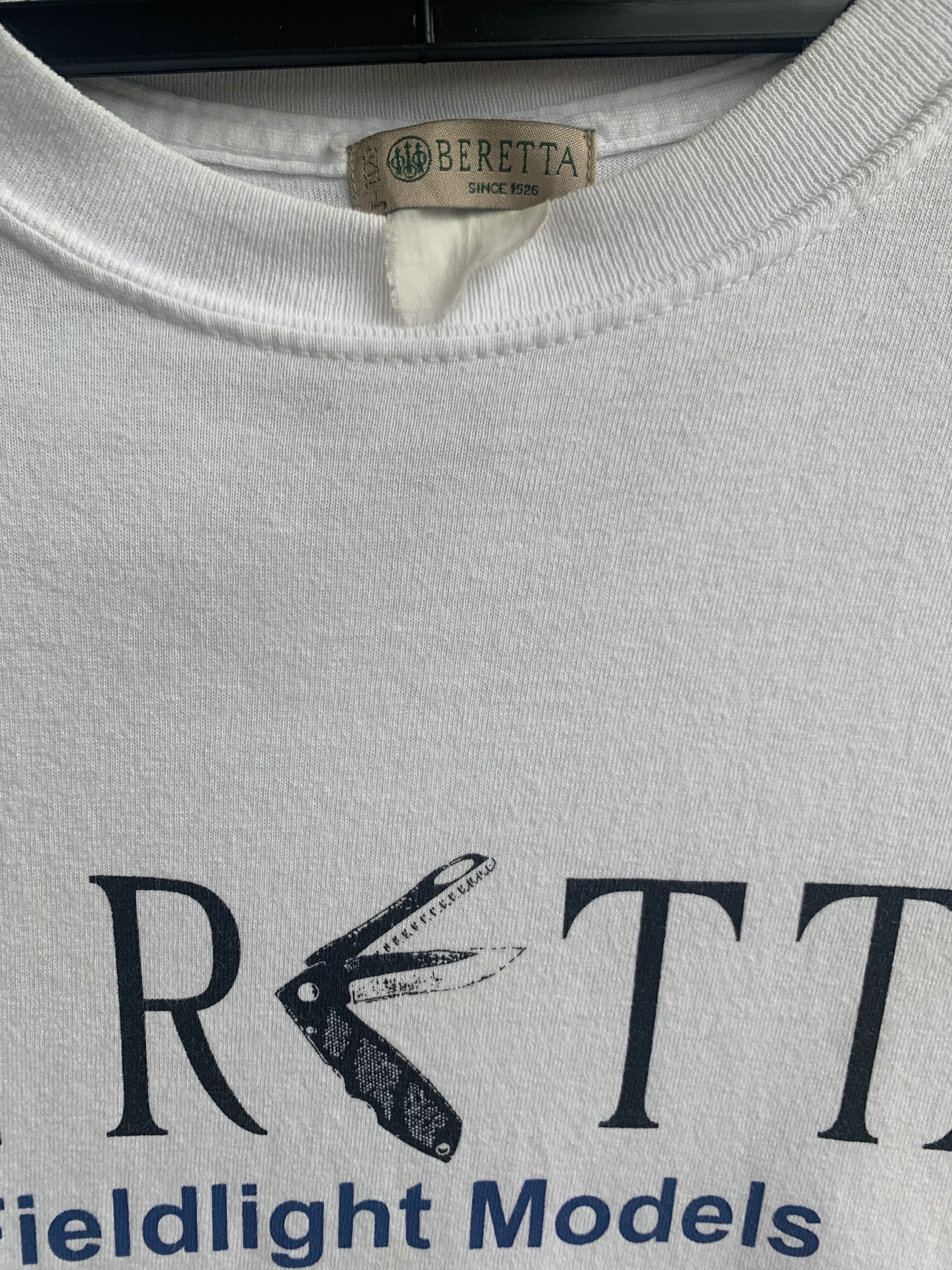 Beretta Vintage 90’ BERETTA FIREARMS Logo Tee Size US L / EU 52-54 / 3 - 4 Thumbnail