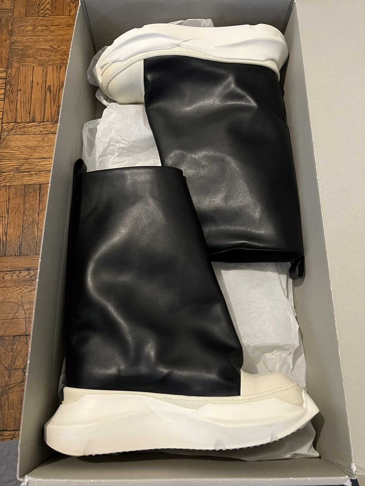 Rick Owens RICK OWENS DRKSHDW SS22 FOGACHINE BOOTS Size US 10 / EU 43 - 3 Thumbnail