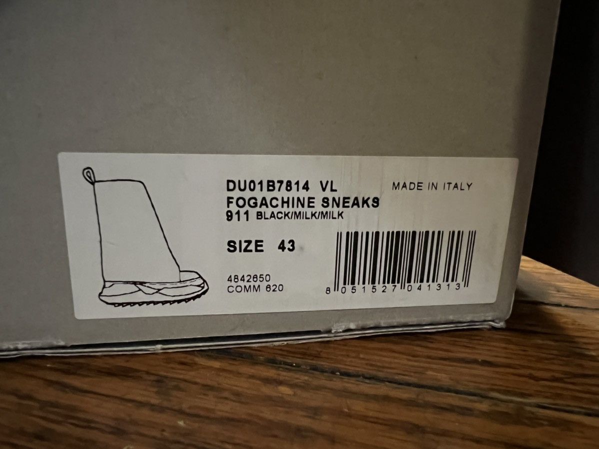 Rick Owens RICK OWENS DRKSHDW SS22 FOGACHINE BOOTS Size US 10 / EU 43 - 12 Thumbnail