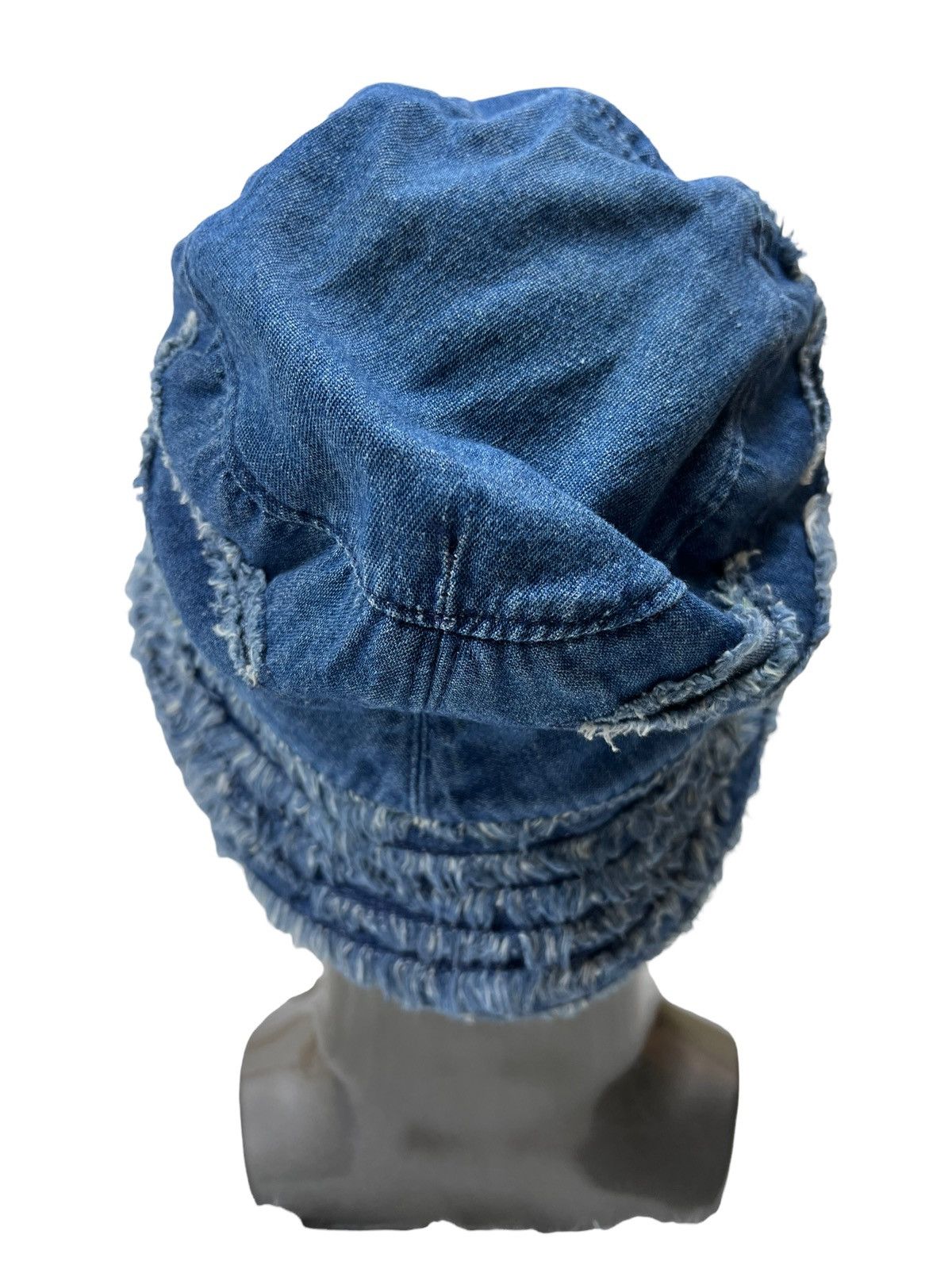 Japanese Brand Distressed Denim Japanese Brand Hat Insipired By Kapital Size ONE SIZE - 4 Thumbnail