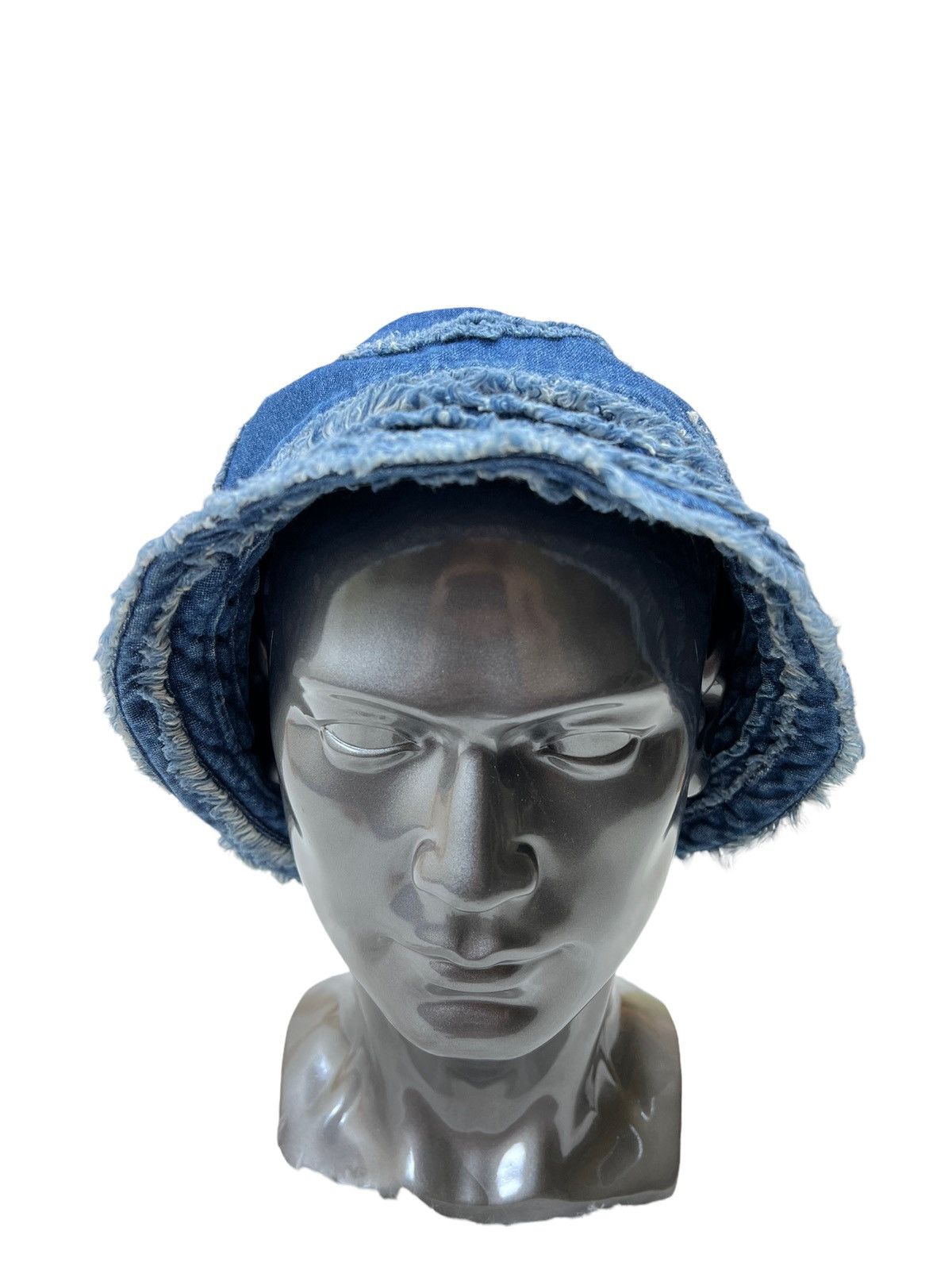Japanese Brand Distressed Denim Japanese Brand Hat Insipired By Kapital Size ONE SIZE - 2 Thumbnail