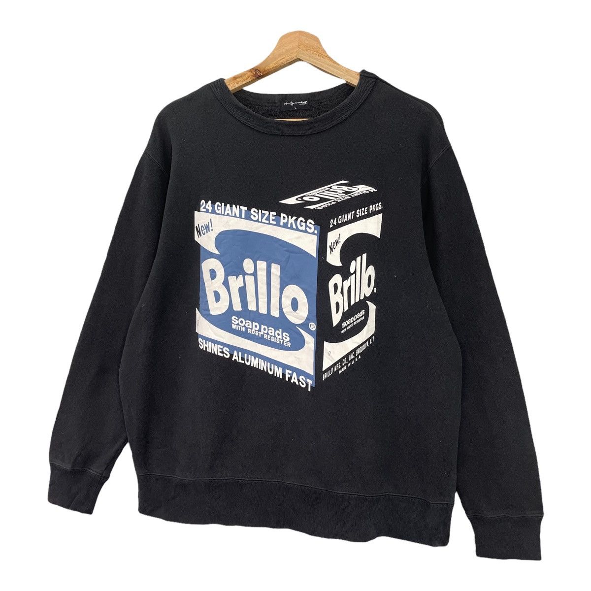Andy Warhol × Japanese Brand × Uniqlo Andy Warholl Crewneck Sweatshirt Size M Size US M / EU 48-50 / 2 - 3 Thumbnail