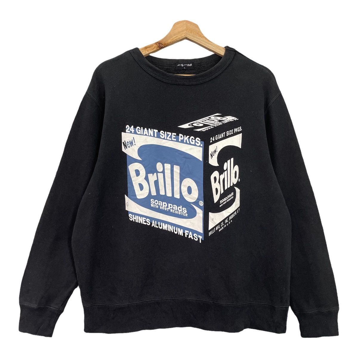 Andy Warhol × Japanese Brand × Uniqlo Andy Warholl Crewneck Sweatshirt Size M Size US M / EU 48-50 / 2 - 1 Thumbnail