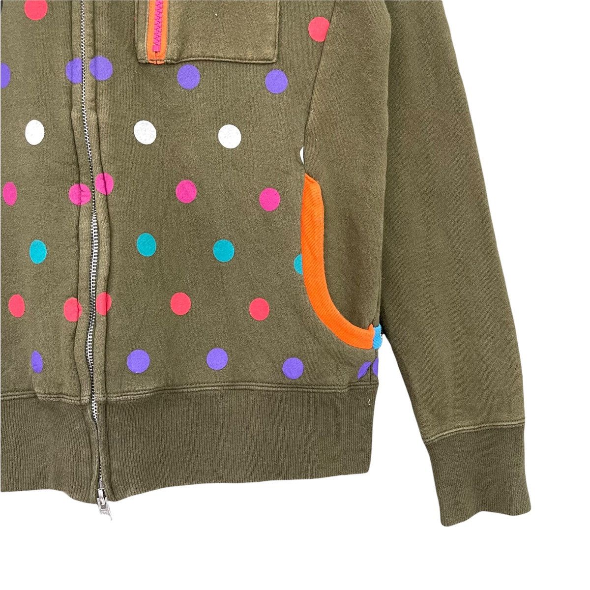 Japanese Brand Svolme Big Logo Printed Fullzip Hoodies Size M Size US M / EU 48-50 / 2 - 7 Thumbnail