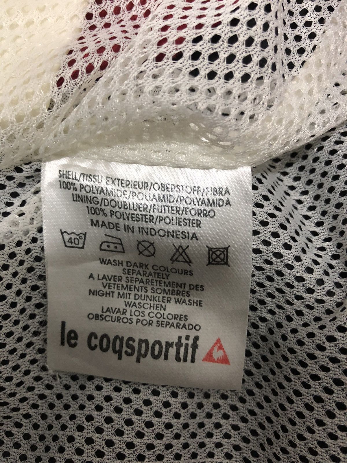 Le Coq Sportif vintage LECOQ SPORTIF Big Logo Spell Out Windbreaker Size US L / EU 52-54 / 3 - 10 Thumbnail