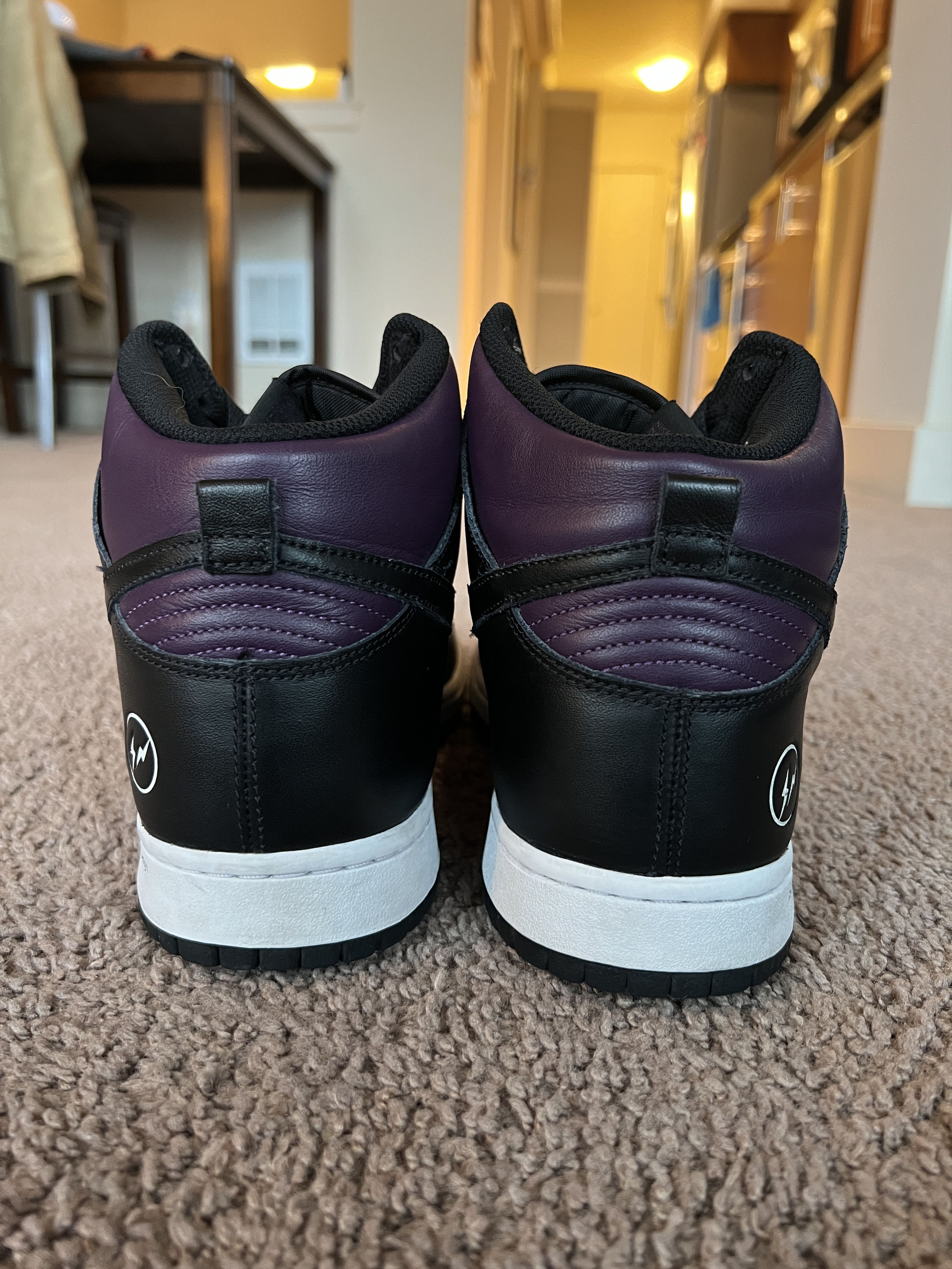 Fragment Design × Nike Nike Fragment Design Dunk High Size US 12 / EU 45 - 4 Thumbnail