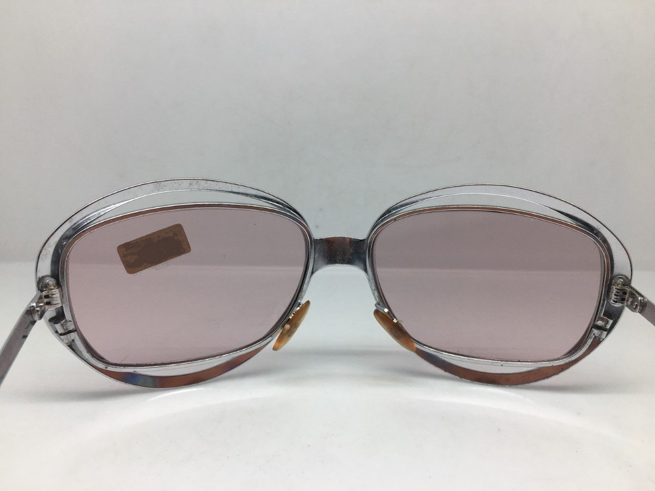 Vintage '66 MOD SPACE AGE OP ART ITALIA FENG SHUI SUNGLASSES Size ONE SIZE - 6 Thumbnail