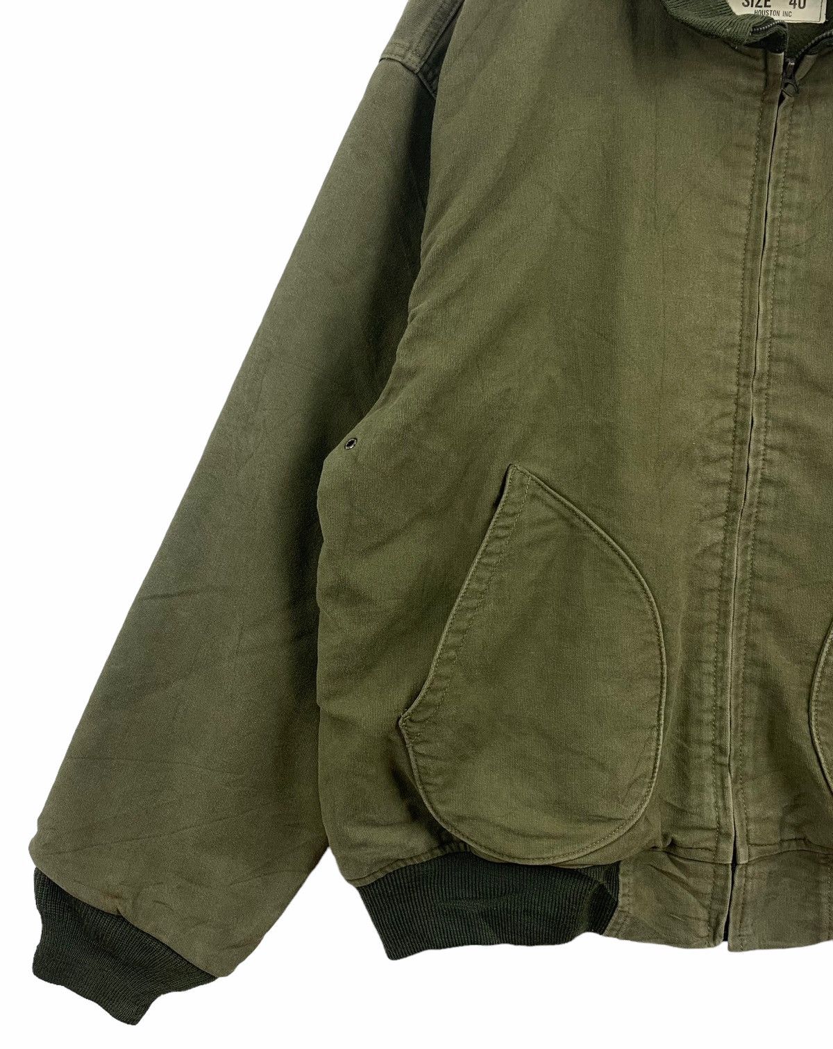 Other Vintage Houston U.S Navy Deck Bomber Jacket Size US L / EU 52-54 / 3 - 3 Thumbnail