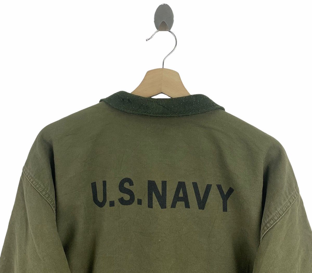 Other Vintage Houston U.S Navy Deck Bomber Jacket Size US L / EU 52-54 / 3 - 6 Thumbnail