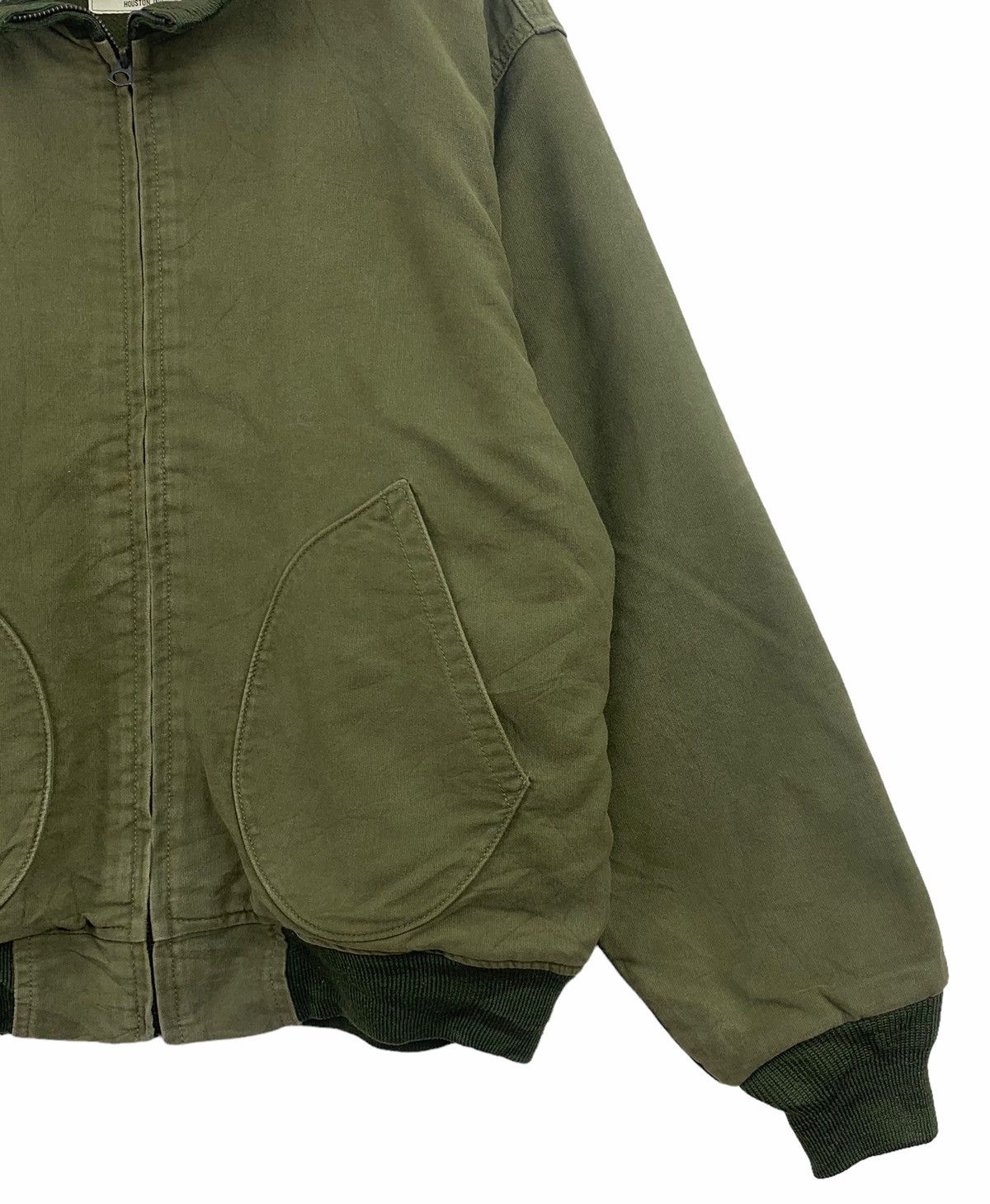 Other Vintage Houston U.S Navy Deck Bomber Jacket Size US L / EU 52-54 / 3 - 4 Thumbnail