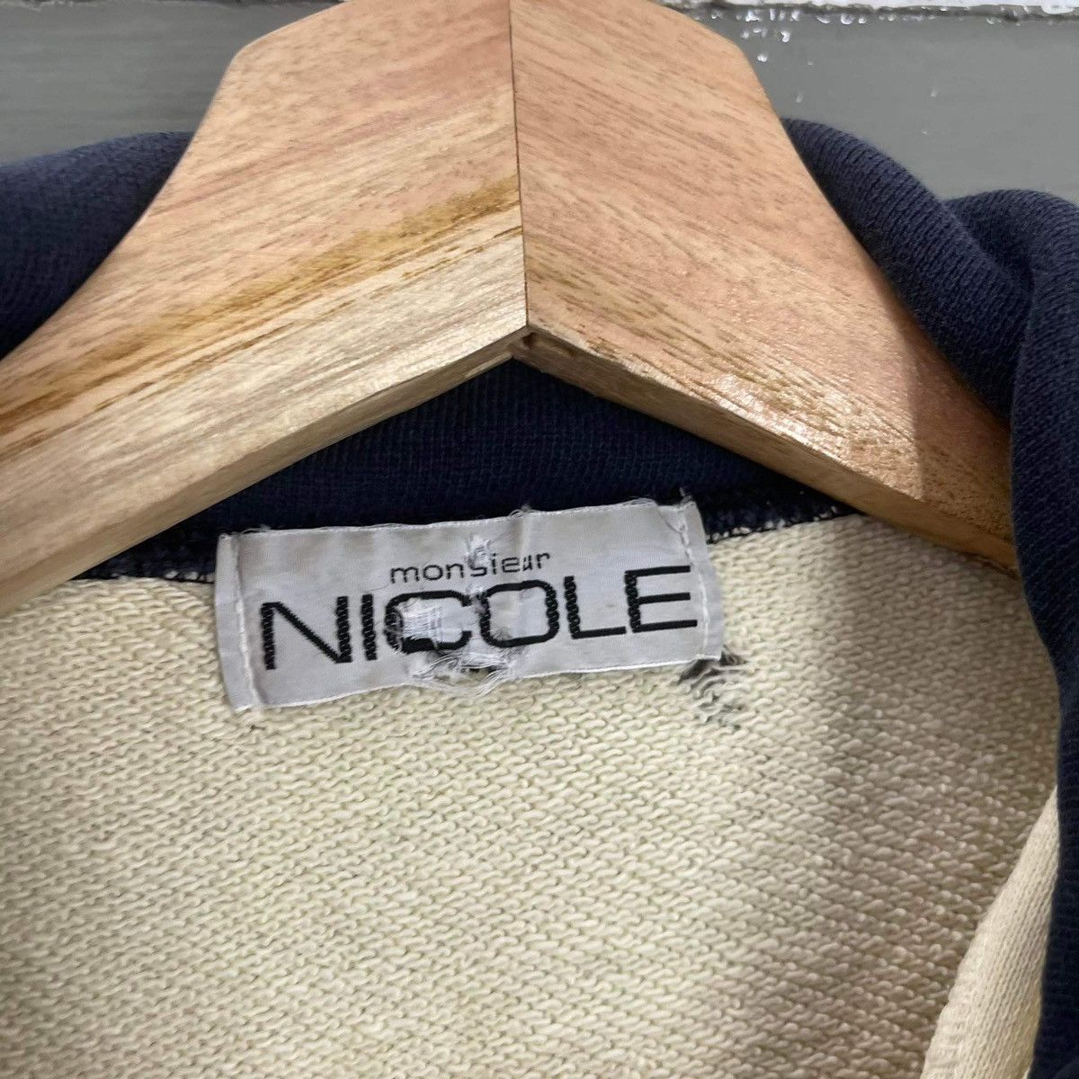 Designer × Vintage Vintage Monsieur Nicole Crewneck Sweatshirt Size US M / EU 48-50 / 2 - 9 Thumbnail