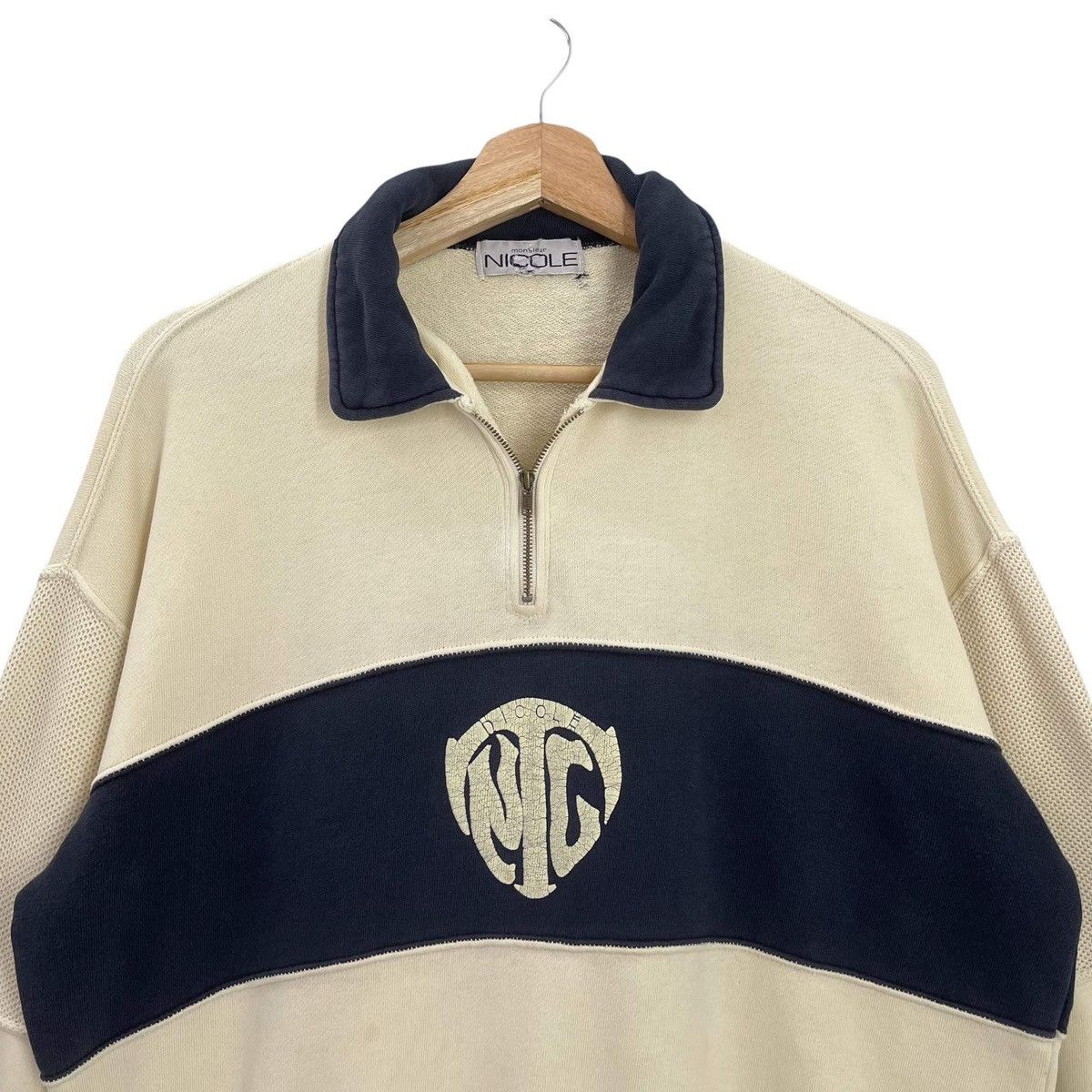 Designer × Vintage Vintage Monsieur Nicole Crewneck Sweatshirt Size US M / EU 48-50 / 2 - 4 Thumbnail