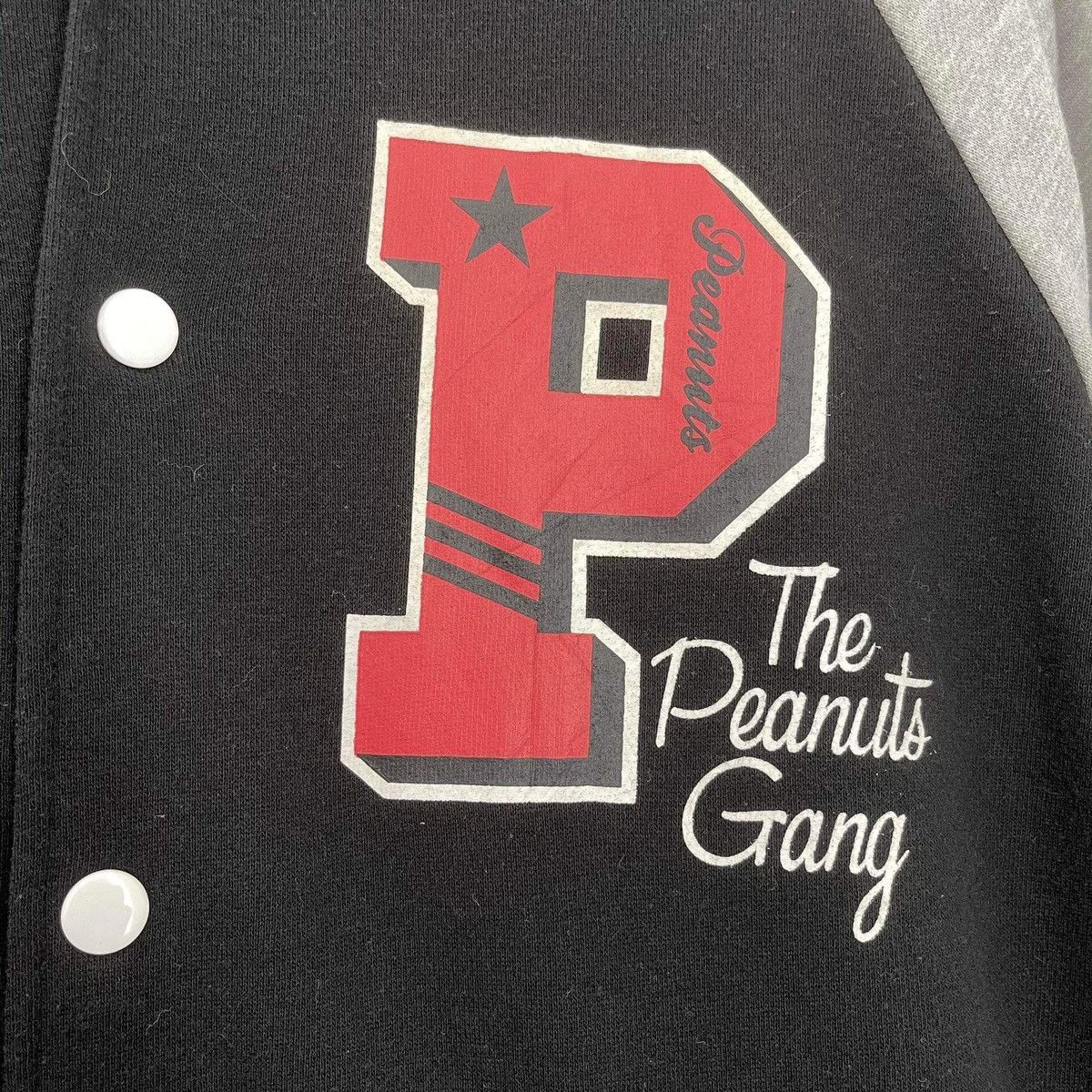 Japanese Brand × Peanuts × Universal Studios RARE!! Peanuts Big Logo Varsity Jacket Size M Size US M / EU 48-50 / 2 - 8 Thumbnail