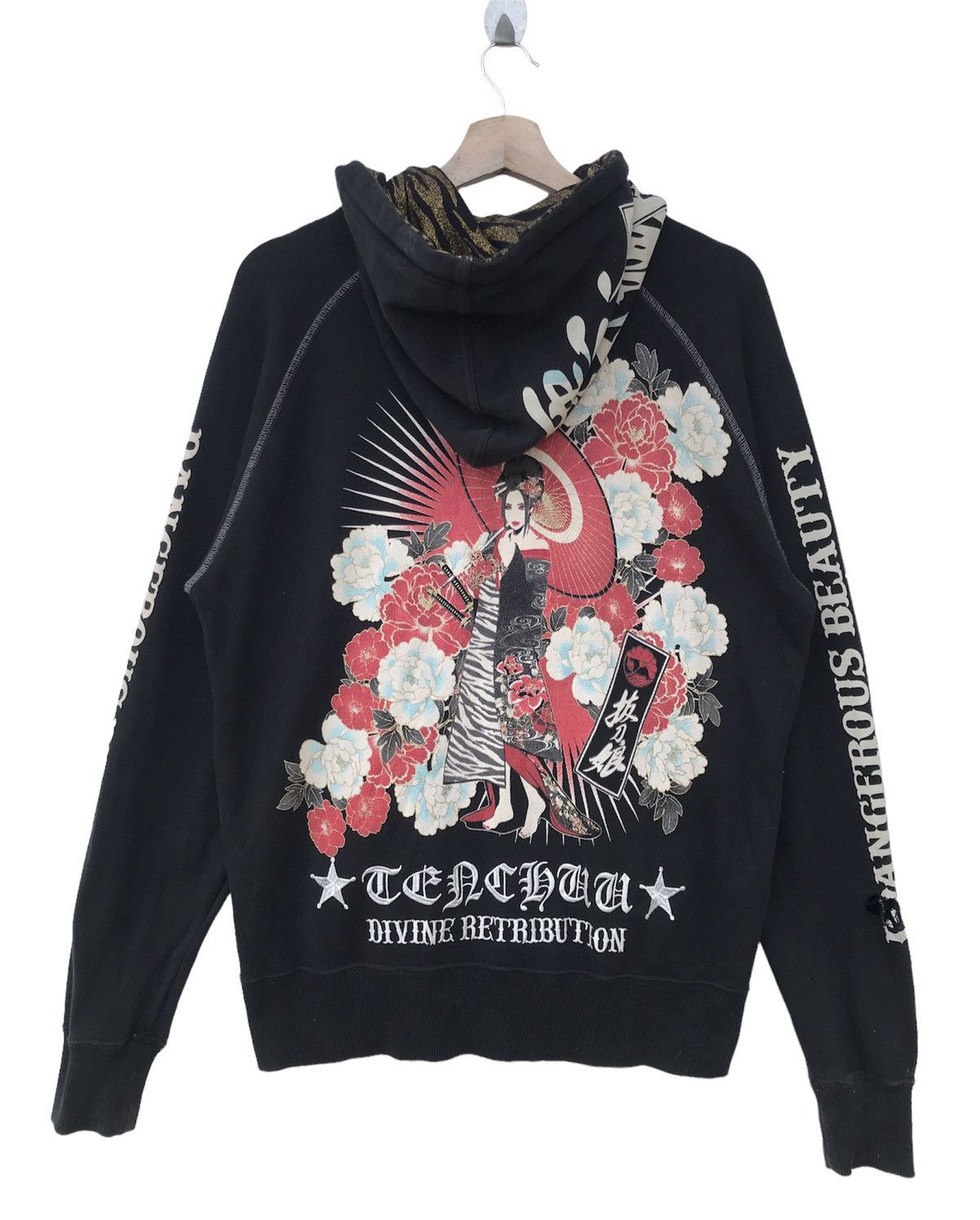 Japanese Brand × Vintage B.T.M Tenchu Divine Retribution Geisha Zip-Up Hoodie Size US M / EU 48-50 / 2 - 1 Thumbnail