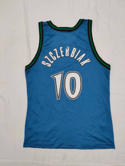 NBA Vintage 90s Minnesota Timberwolves Jersey Size US M / EU 48-50 / 2 - 2 Thumbnail