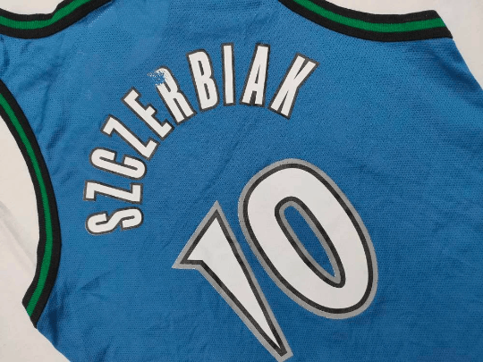 NBA Vintage 90s Minnesota Timberwolves Jersey Size US M / EU 48-50 / 2 - 3 Thumbnail