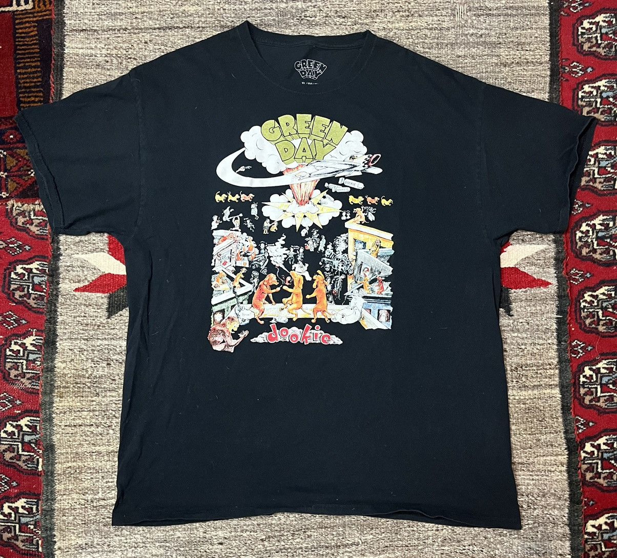 Vintage RETRO-STYLE GREEN DAY DOOKIE GRAPHIC T SHIRT | Grailed