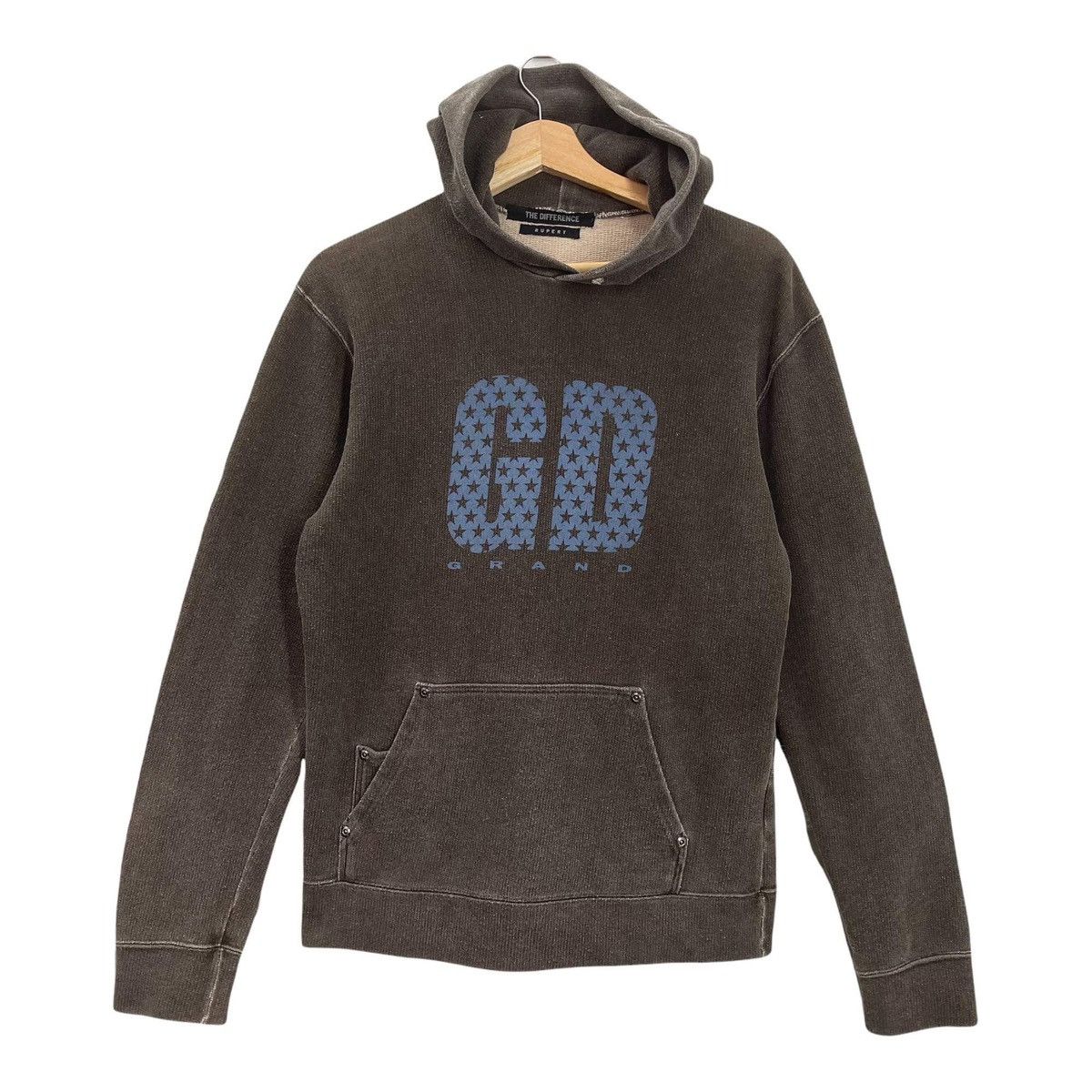 Japanese Brand The Difference Big Logo GD Design Hoodies Size S Size US S / EU 44-46 / 1 - 1 Thumbnail