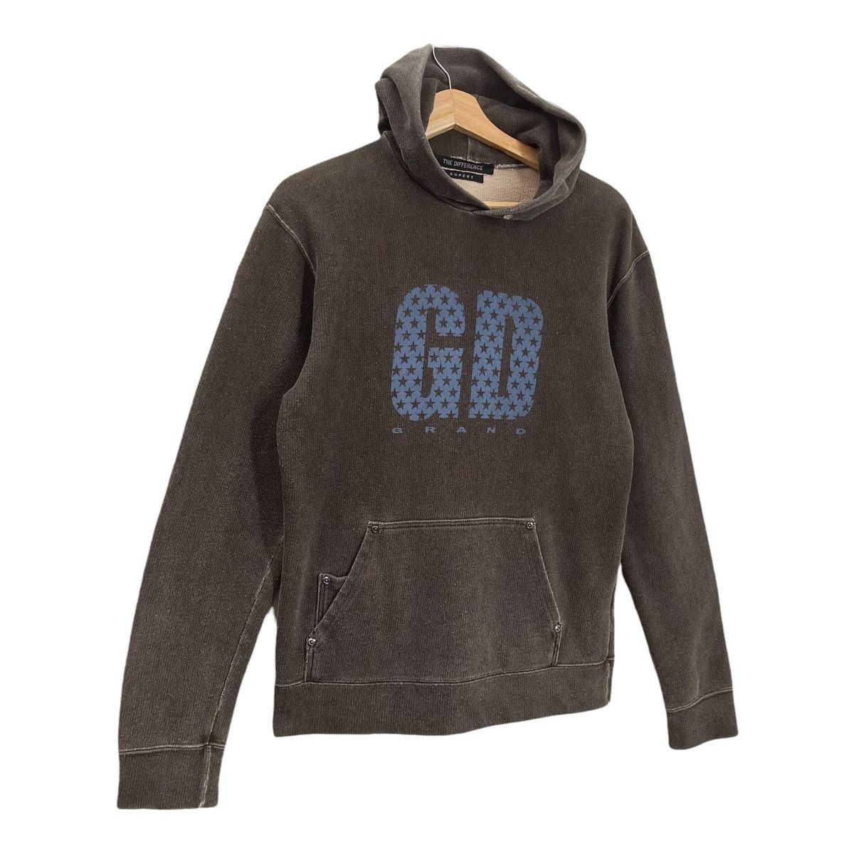 Japanese Brand The Difference Big Logo GD Design Hoodies Size S Size US S / EU 44-46 / 1 - 2 Thumbnail
