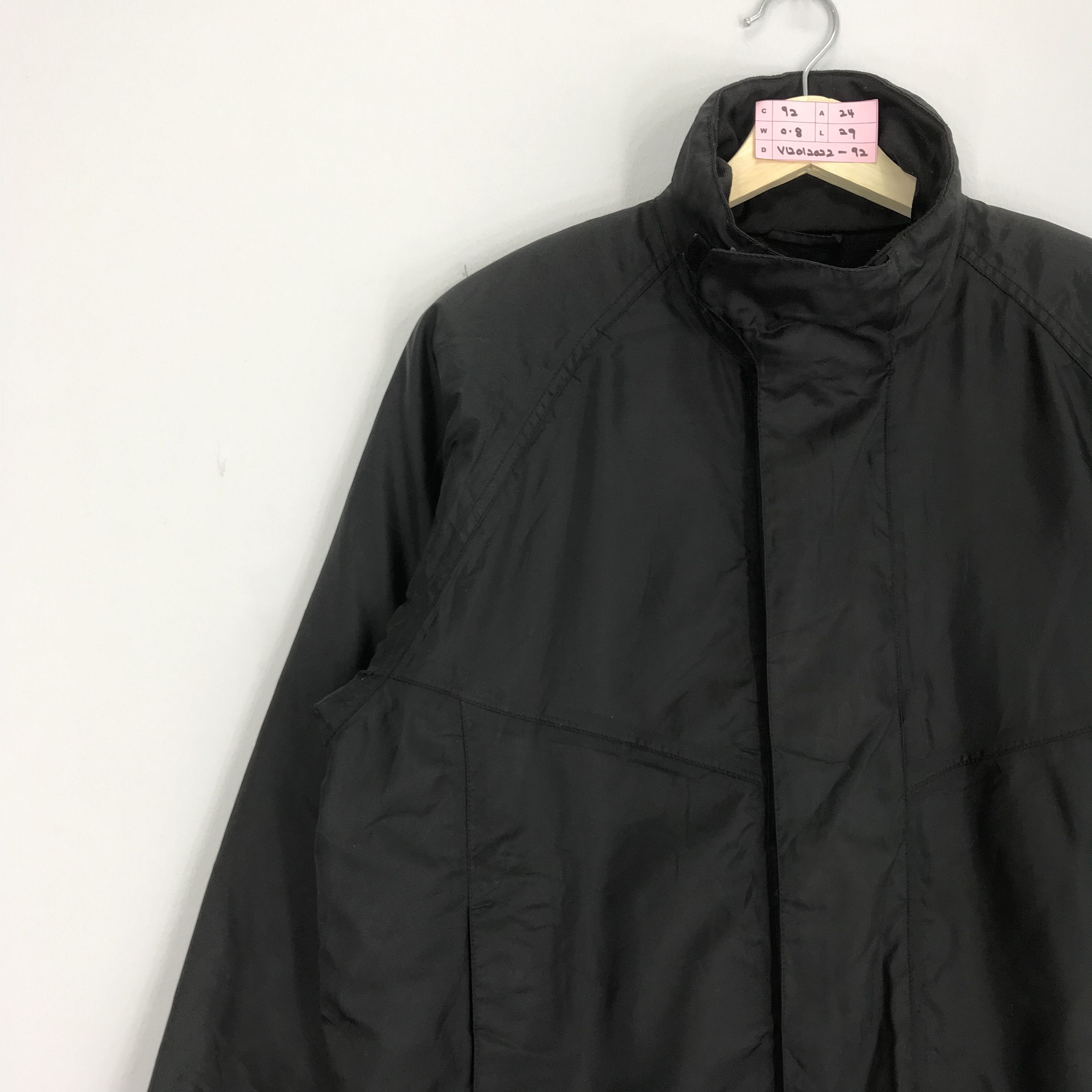 Yamaha 90s YAMAHA Black Motorcycle Bomber Jacket Zipper Size US M / EU 48-50 / 2 - 4 Thumbnail