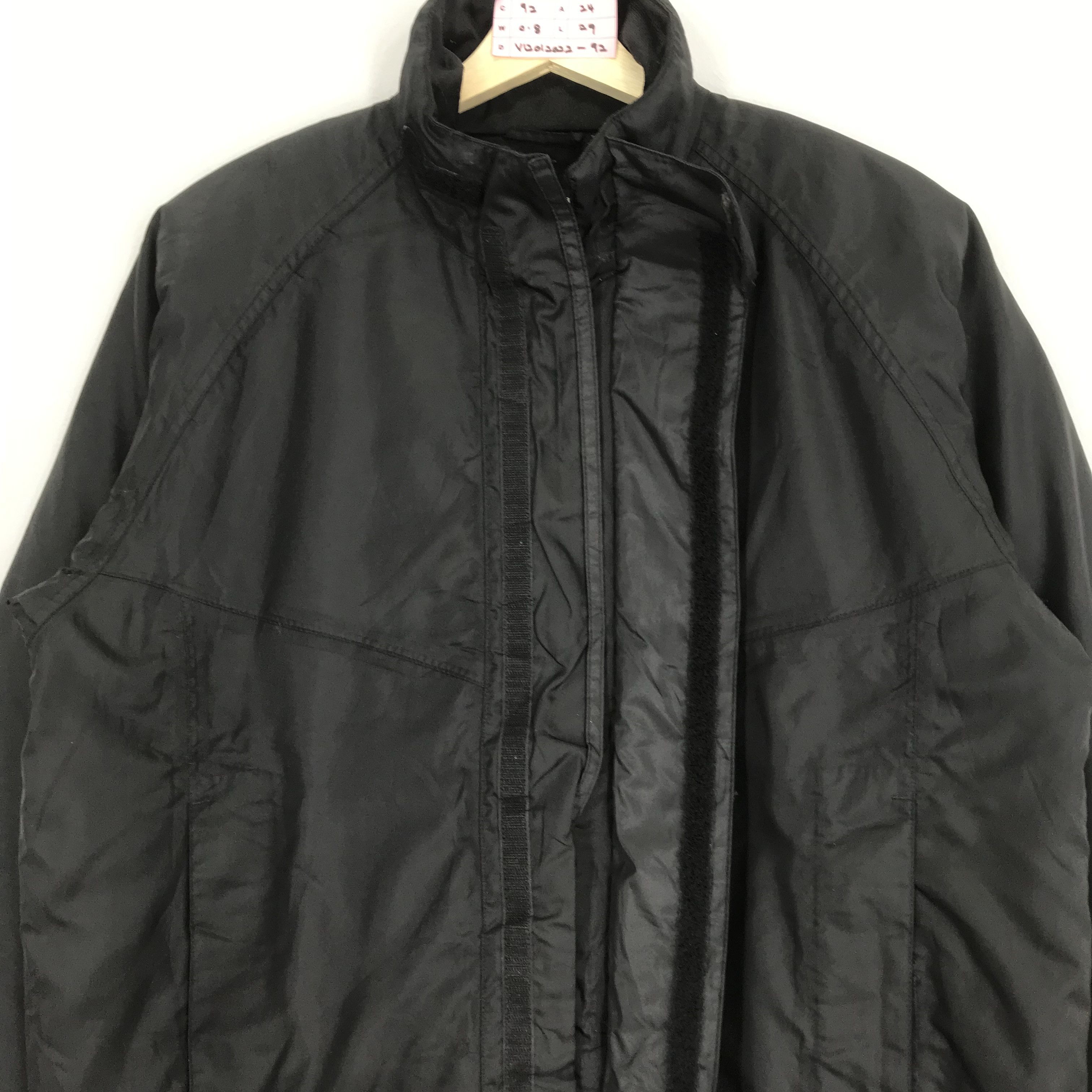 Yamaha 90s YAMAHA Black Motorcycle Bomber Jacket Zipper Size US M / EU 48-50 / 2 - 5 Thumbnail