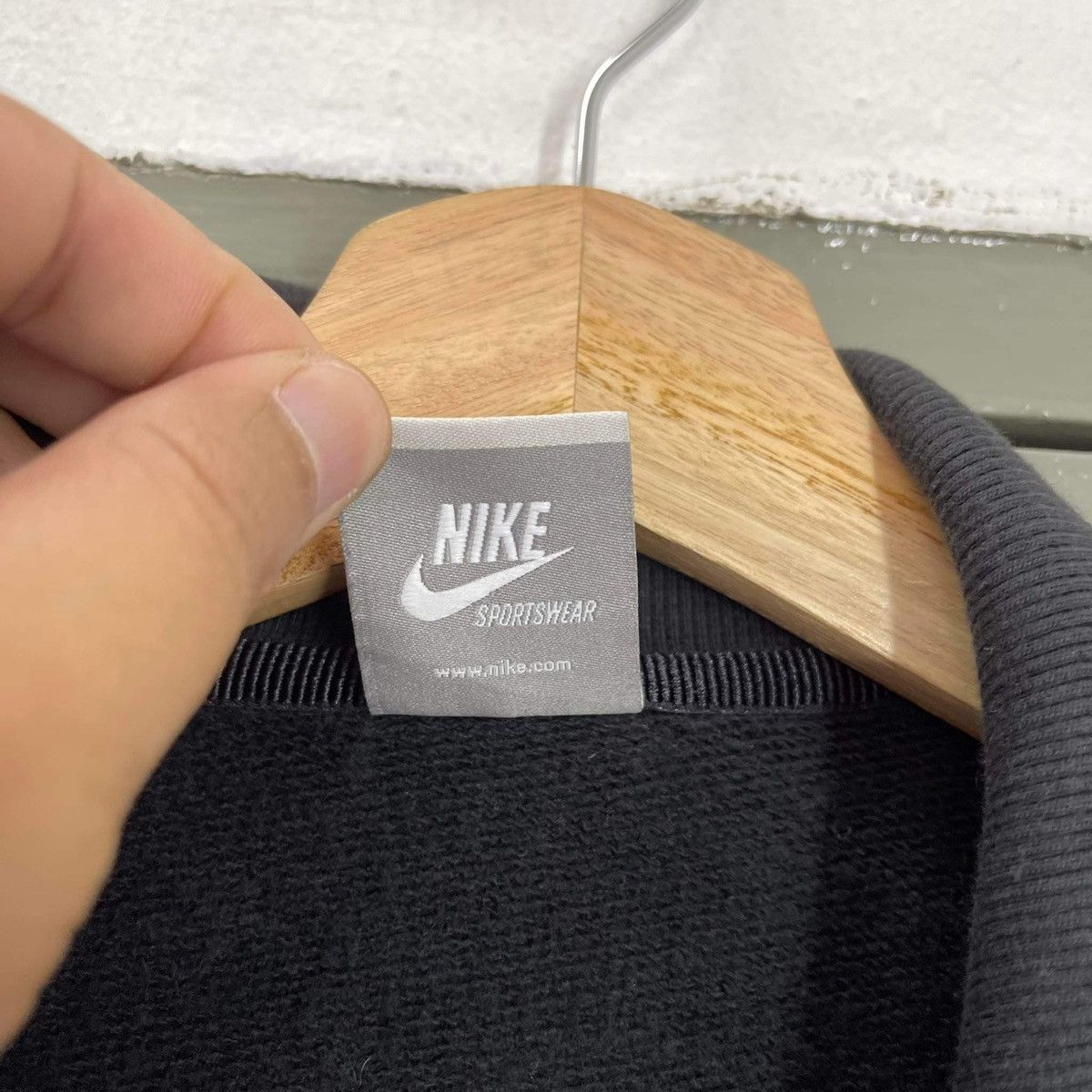 Nike × Vintage Vintage Nike Embroidered Small Logo Fullzip Sweater Size US S / EU 44-46 / 1 - 11 Thumbnail