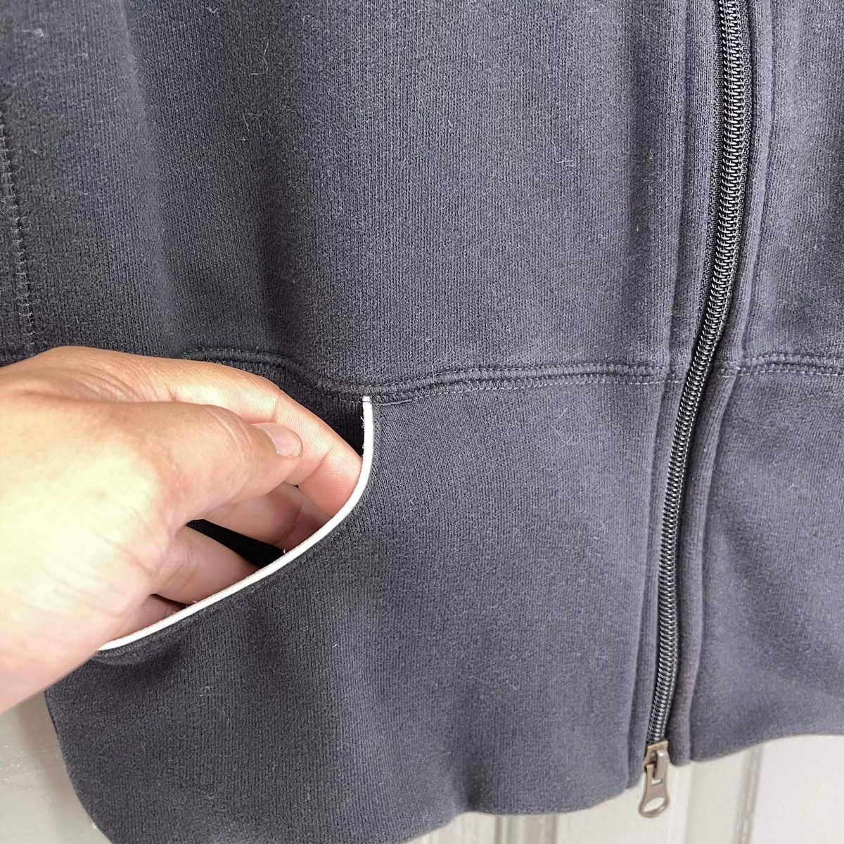 Nike × Vintage Vintage Nike Embroidered Small Logo Fullzip Sweater Size US S / EU 44-46 / 1 - 7 Thumbnail