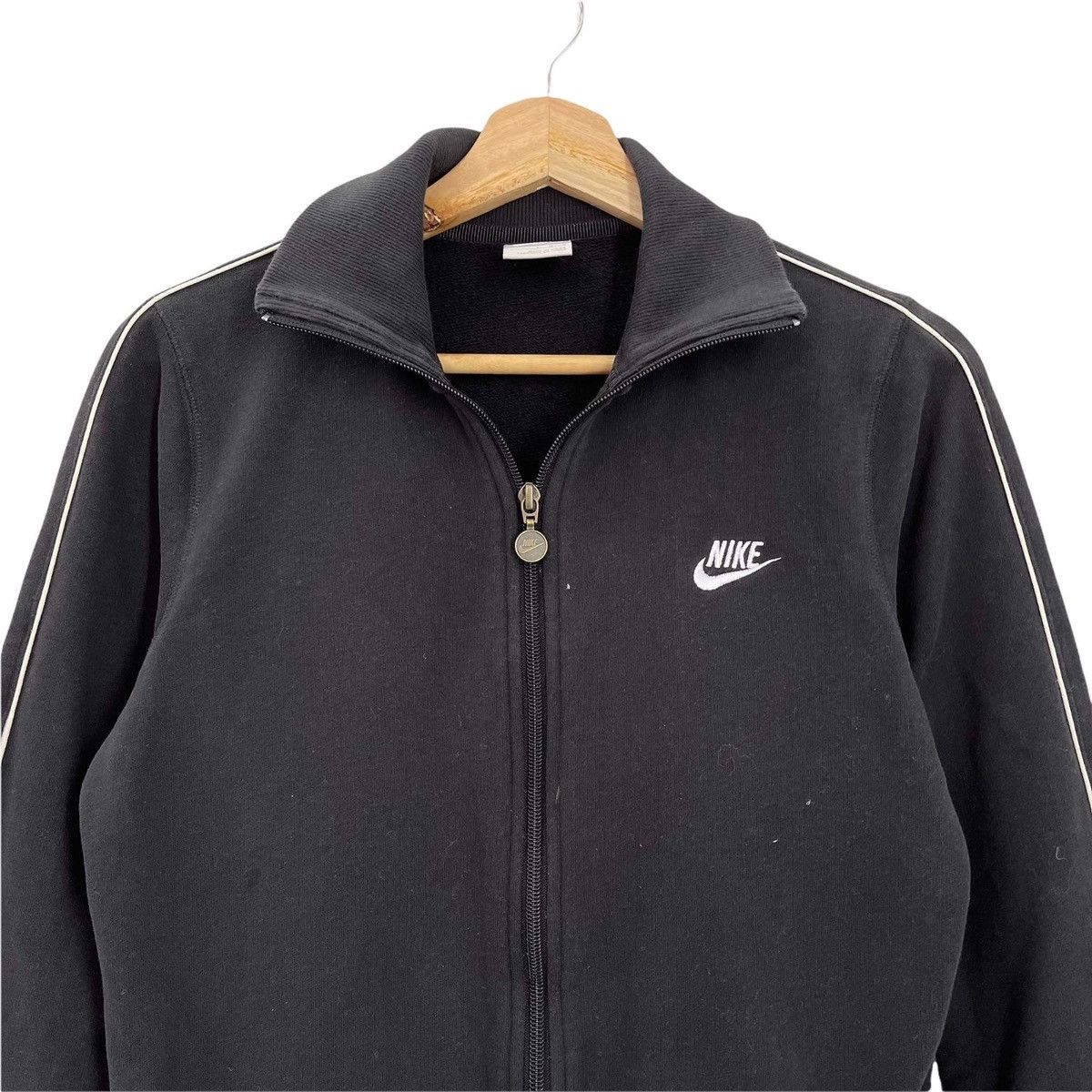 Nike × Vintage Vintage Nike Embroidered Small Logo Fullzip Sweater Size US S / EU 44-46 / 1 - 4 Thumbnail