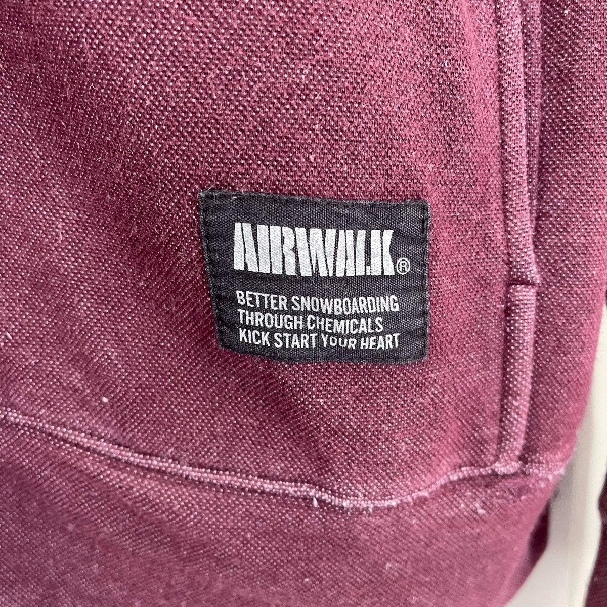 Airwalk Vintage Airwalk Big Logo Fullzip Hoodie Size M Size US M / EU 48-50 / 2 - 9 Thumbnail